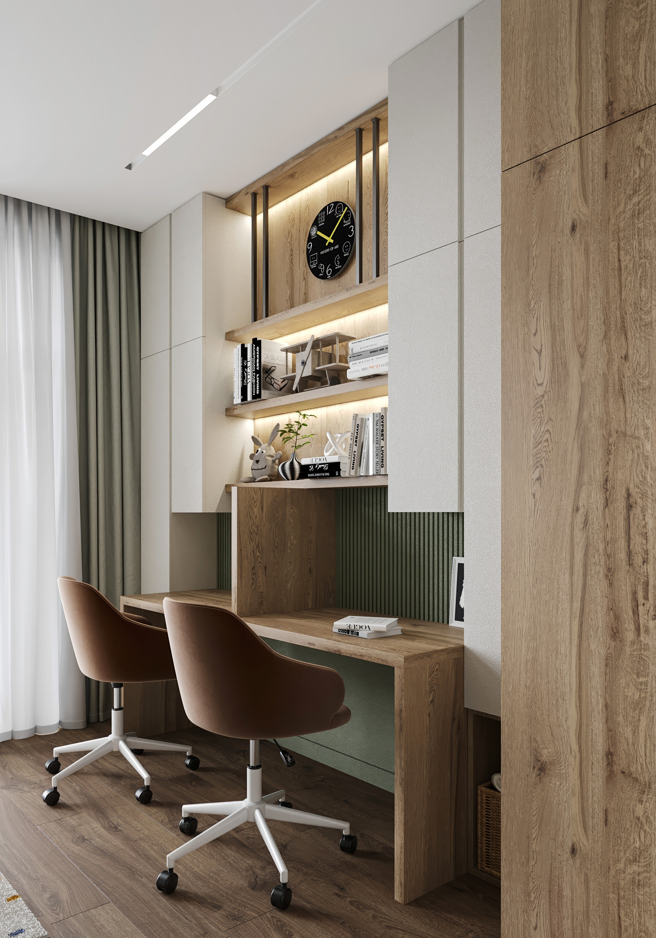 Дизайн интерьера квартиры в ЖК «SkyView» в стиле лофт