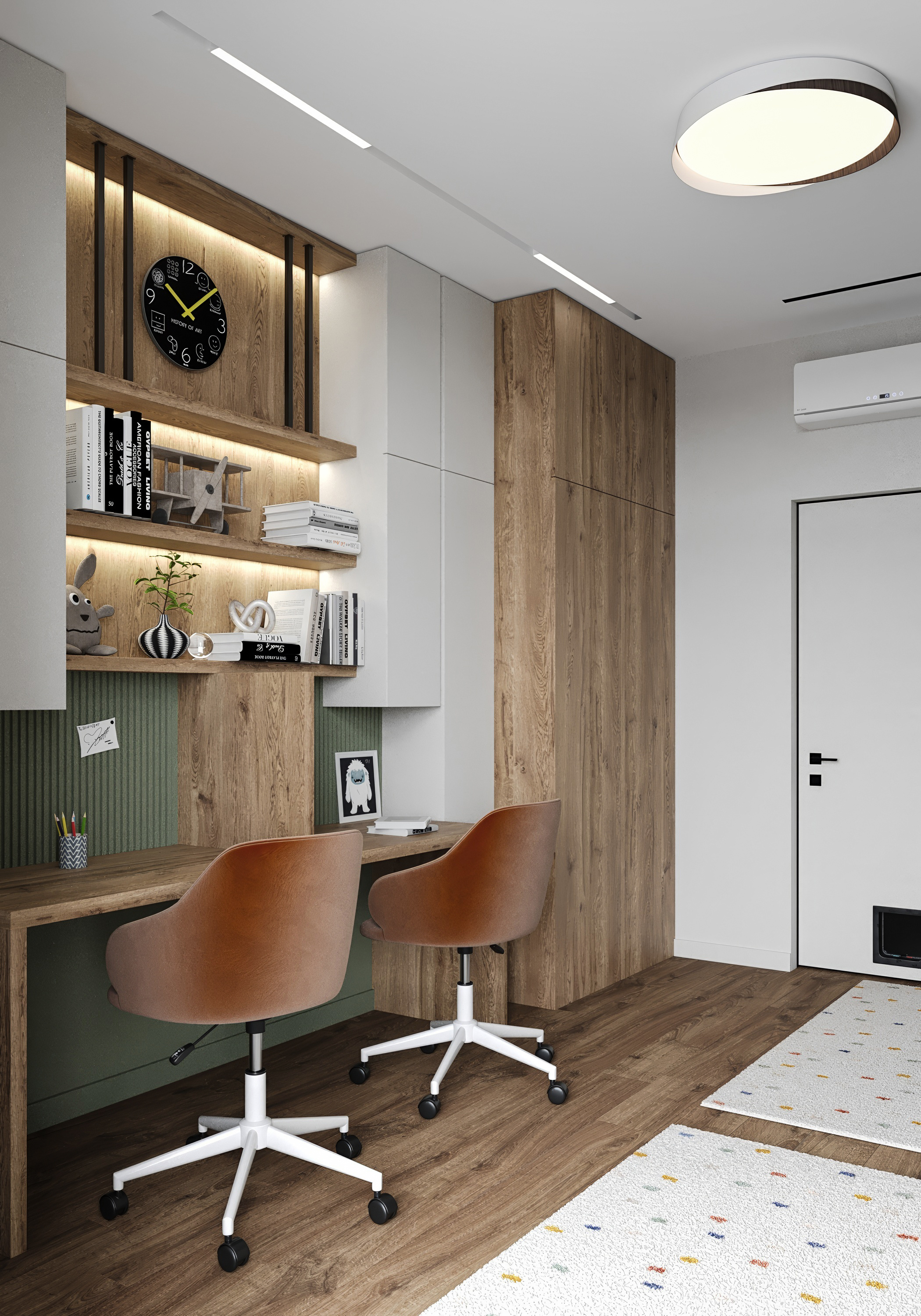 Дизайн интерьера квартиры в ЖК «SkyView» в стиле лофт