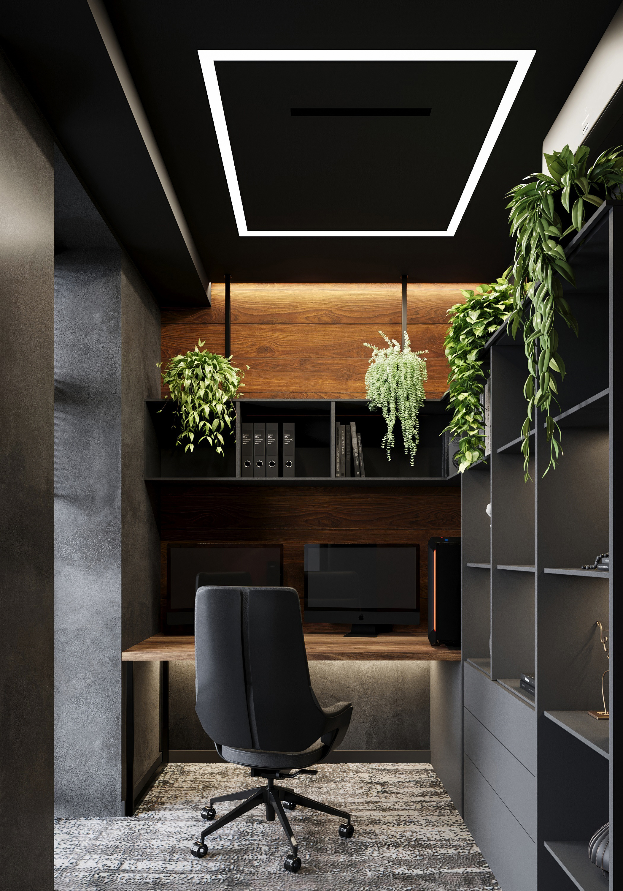 Дизайн интерьера квартиры в ЖК «SkyView» в стиле лофт