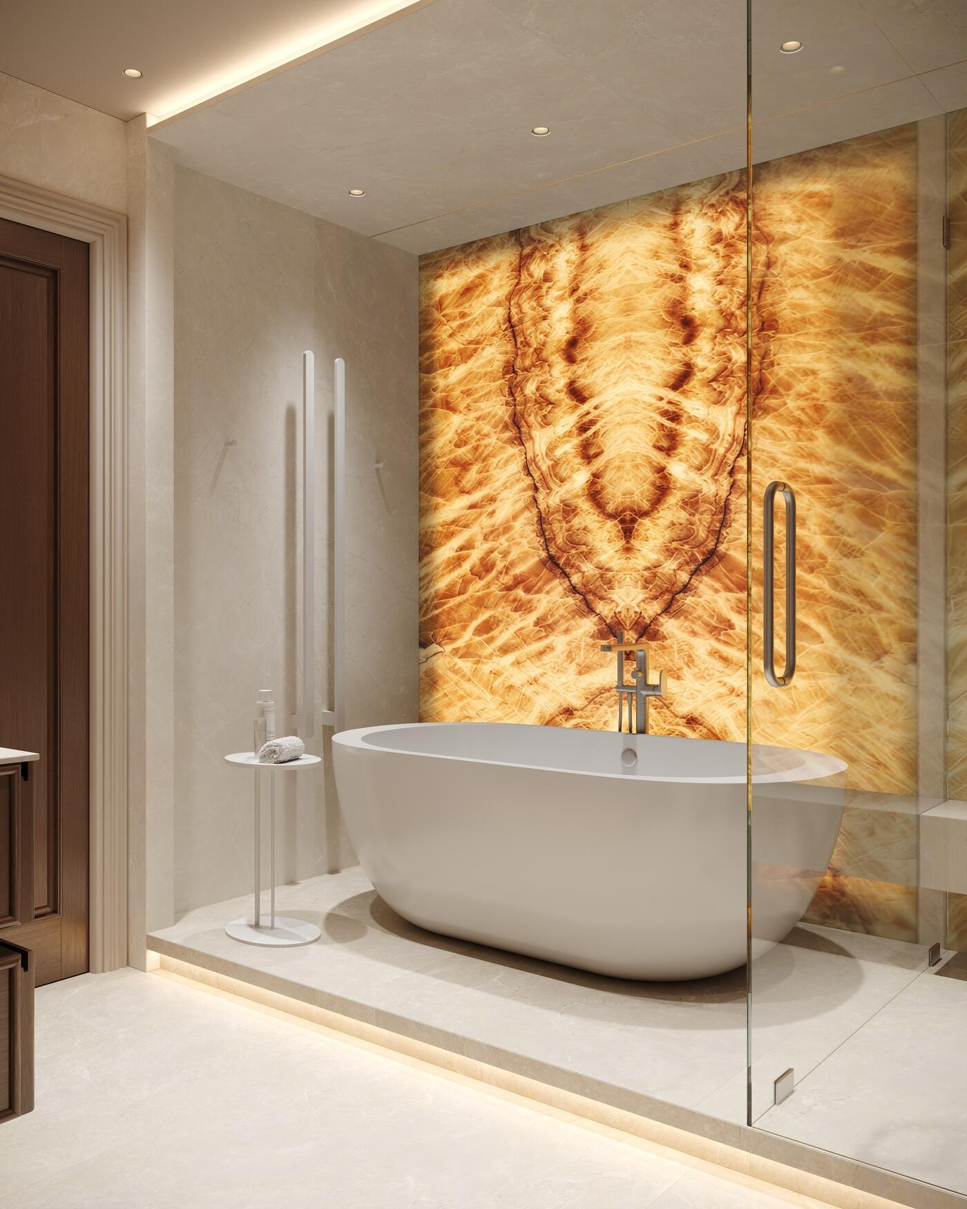 Дизайн-проект квартиры в ЖК «Noble (Нобл)» с элементами американской классики