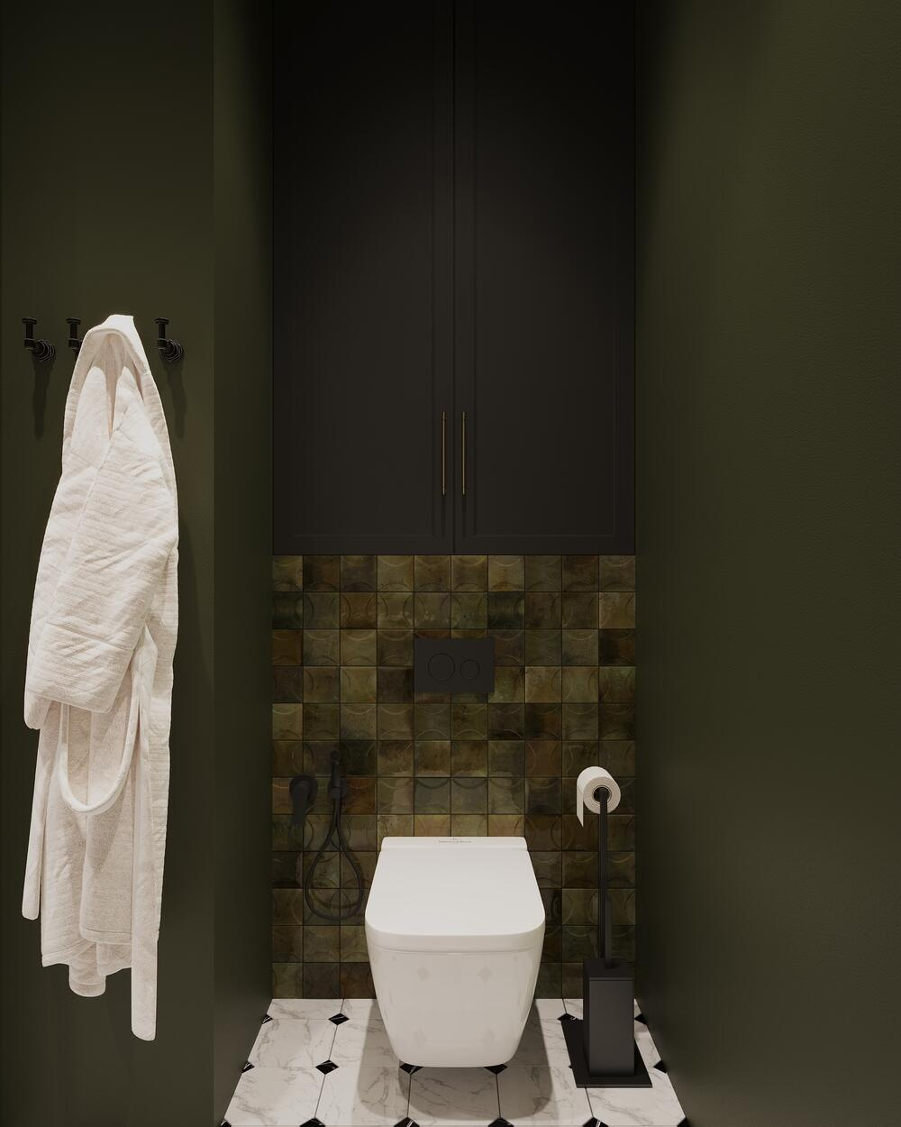 Дизайн интерьера квартиры в ЖК «Полянка/44» в стиле эклектика