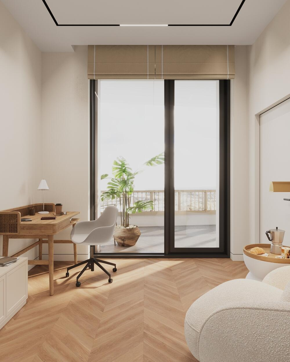 Дизайн интерьера квартиры в ЖК «Полянка/44» в стиле эклектика