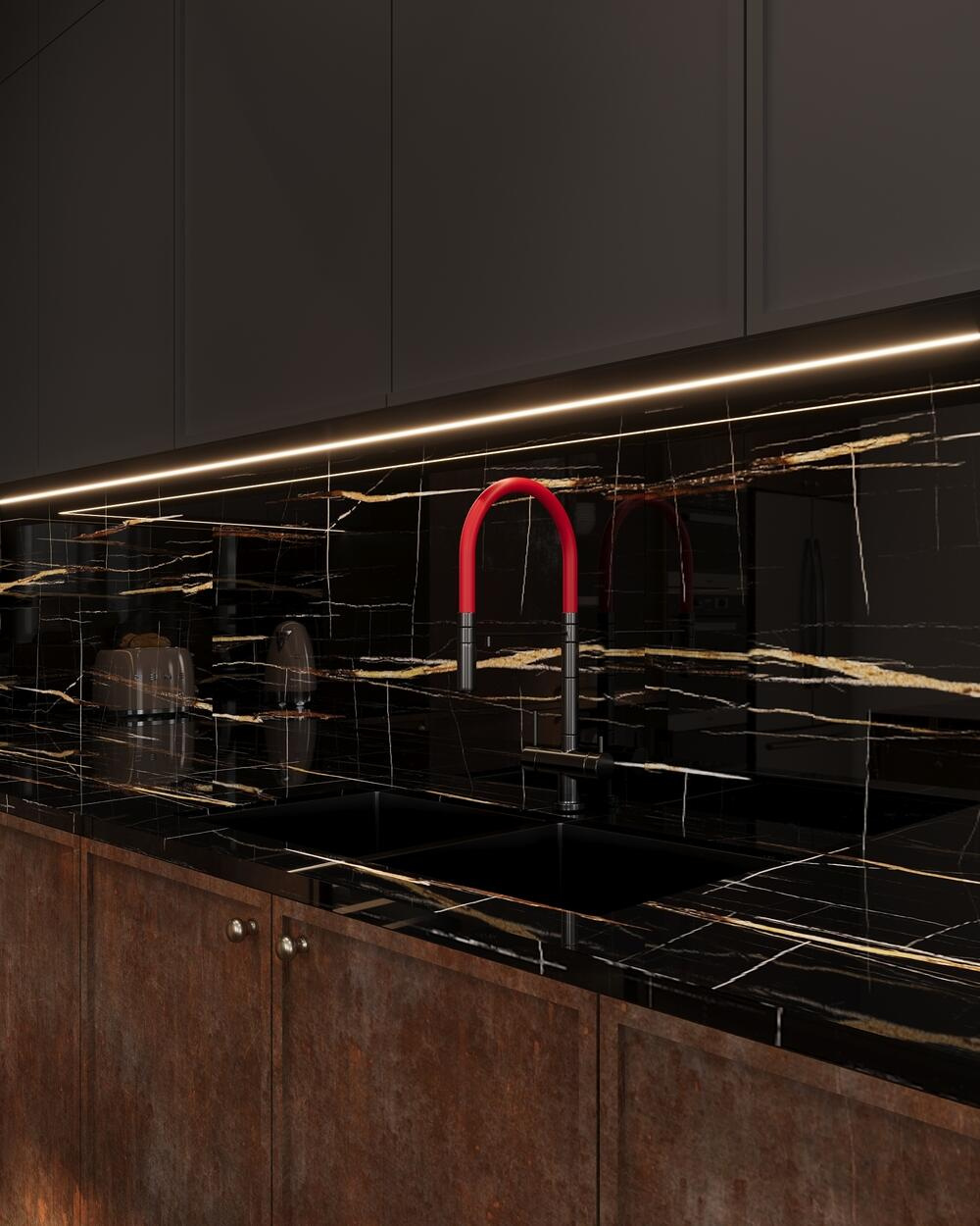 Дизайн интерьера квартиры в ЖК «Полянка/44» в стиле эклектика