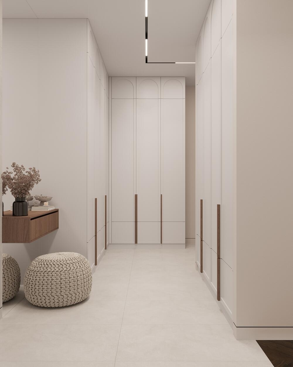 Дизайн интерьера квартиры в ЖК «Полянка/44» в стиле эклектика