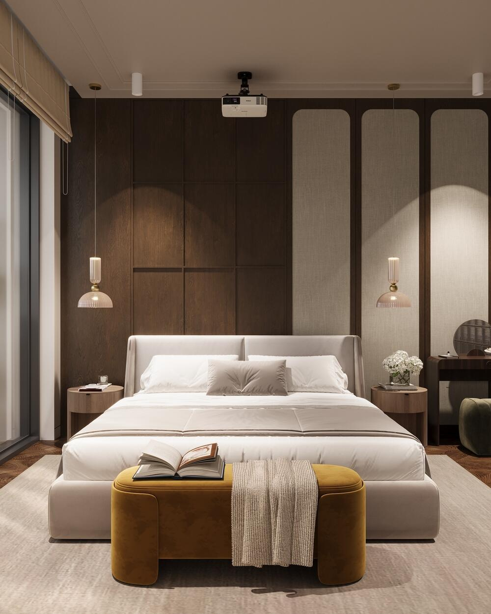 Дизайн интерьера квартиры в ЖК «Полянка/44» в стиле эклектика