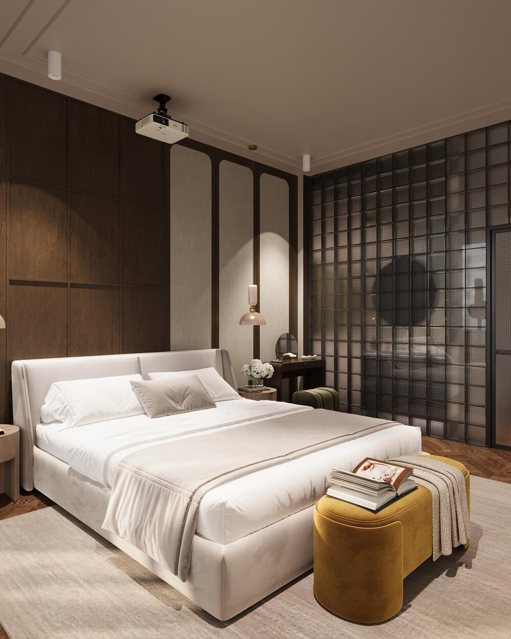 Дизайн интерьера квартиры в ЖК «Полянка/44» в стиле эклектика