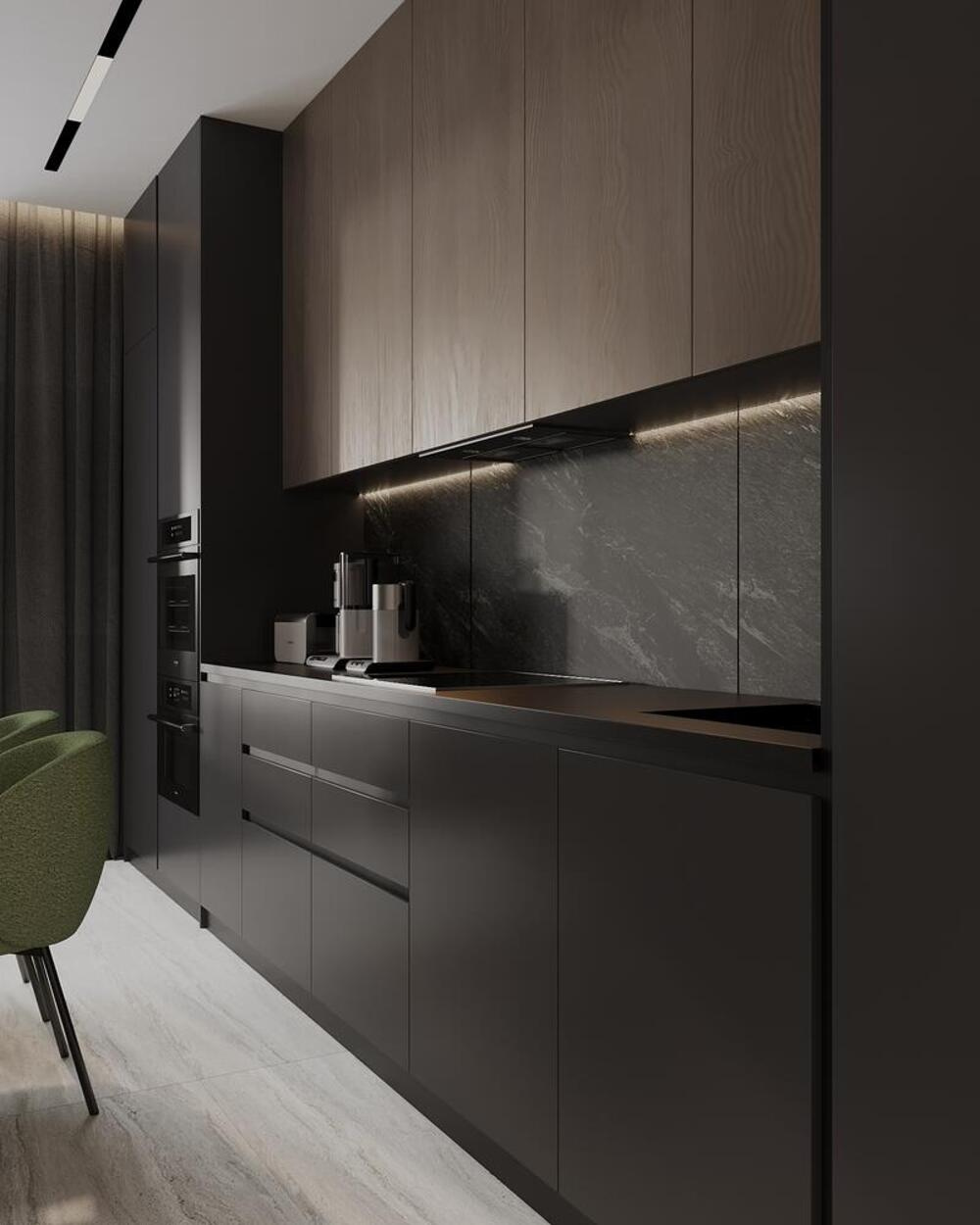 Дизайн-проект квартиры в ЖК «Afi Tower (Афи Тауэр)» в стиле современный минимализм