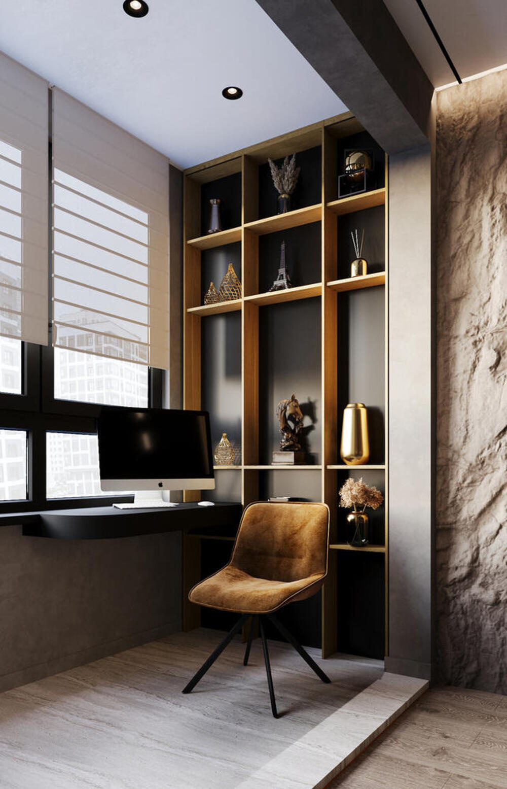 Дизайн-проект квартиры в ЖК «Afi Tower (Афи Тауэр)» в стиле современный минимализм