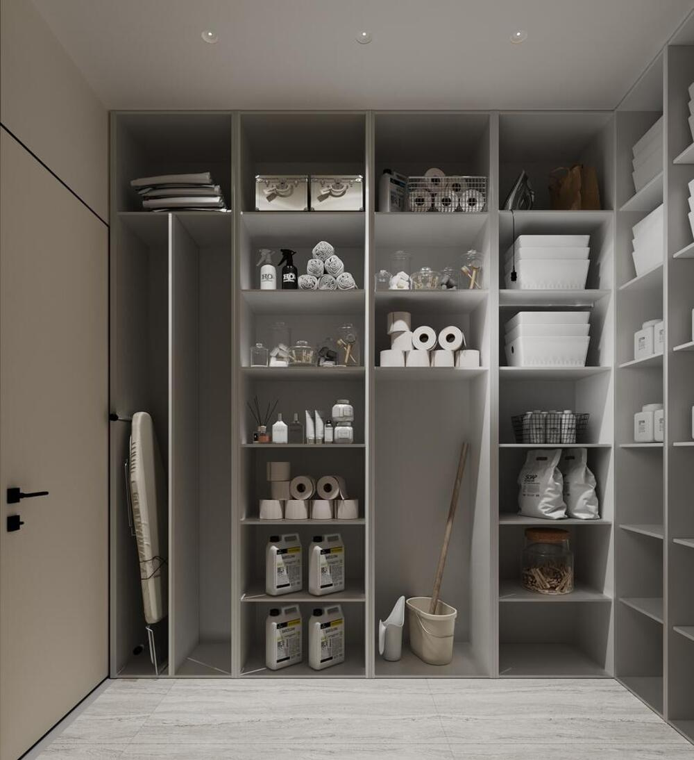 Дизайн-проект квартиры в ЖК «Afi Tower (Афи Тауэр)» в стиле современный минимализм