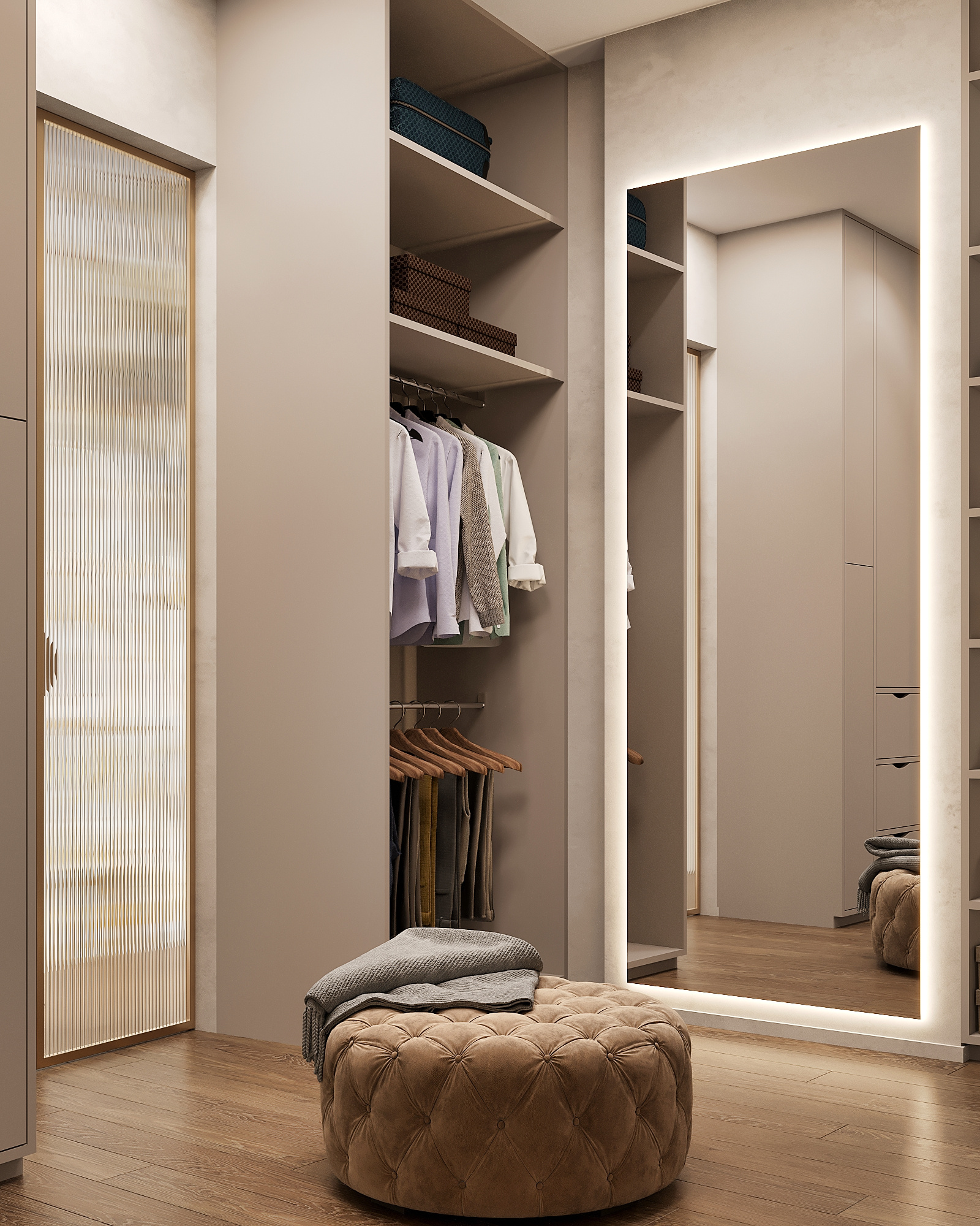 Дизайн-проект квартиры в ЖК «Квадрия» в стиле современная классика