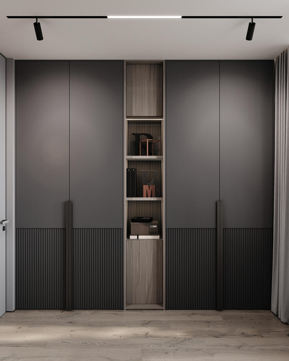 Дизайн интерьера квартиры в ЖК «Bakunina 33 (Бакунина 33)» в стиле современного минимализма