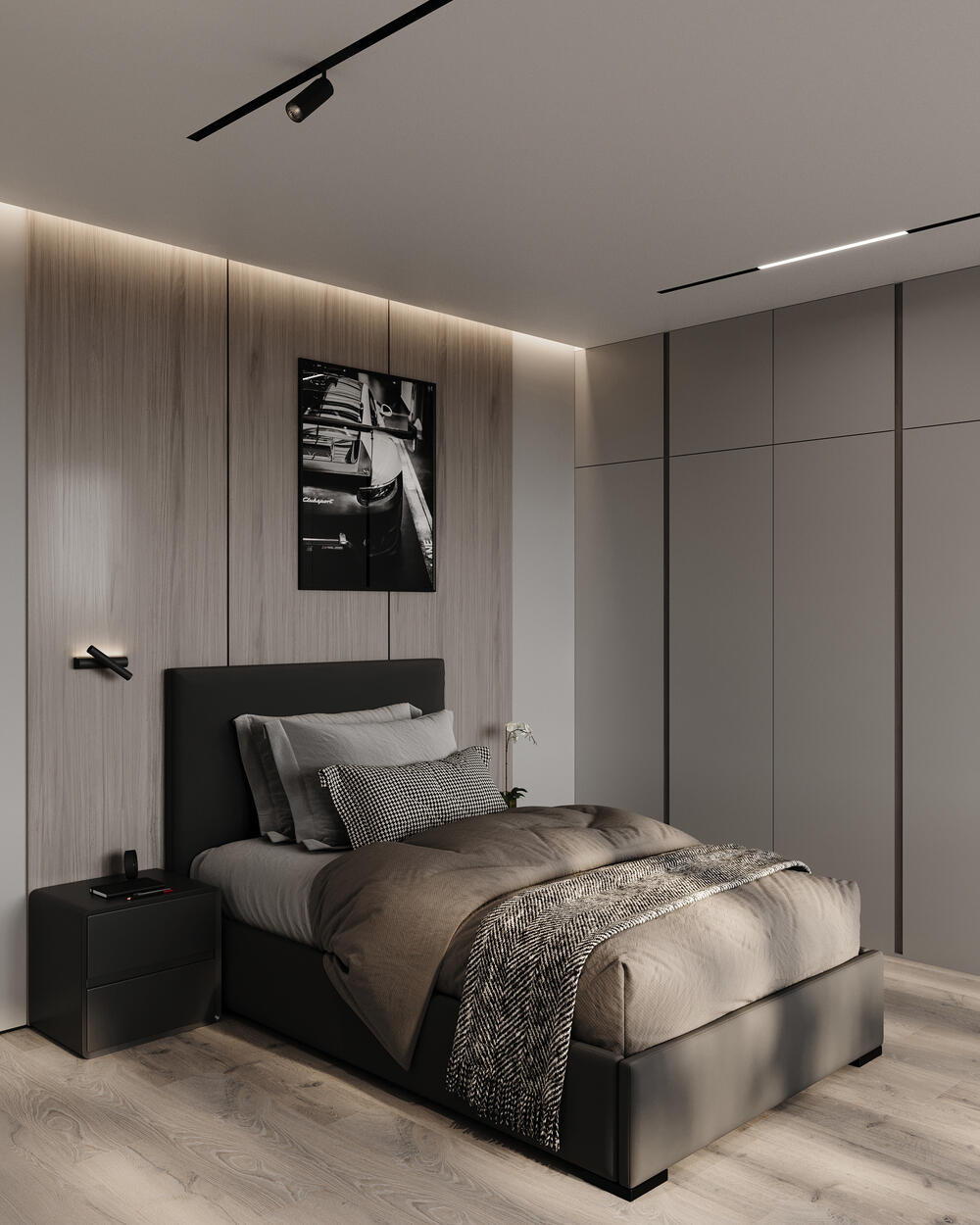 Дизайн интерьера квартиры в ЖК «Bakunina 33 (Бакунина 33)» в стиле современного минимализма