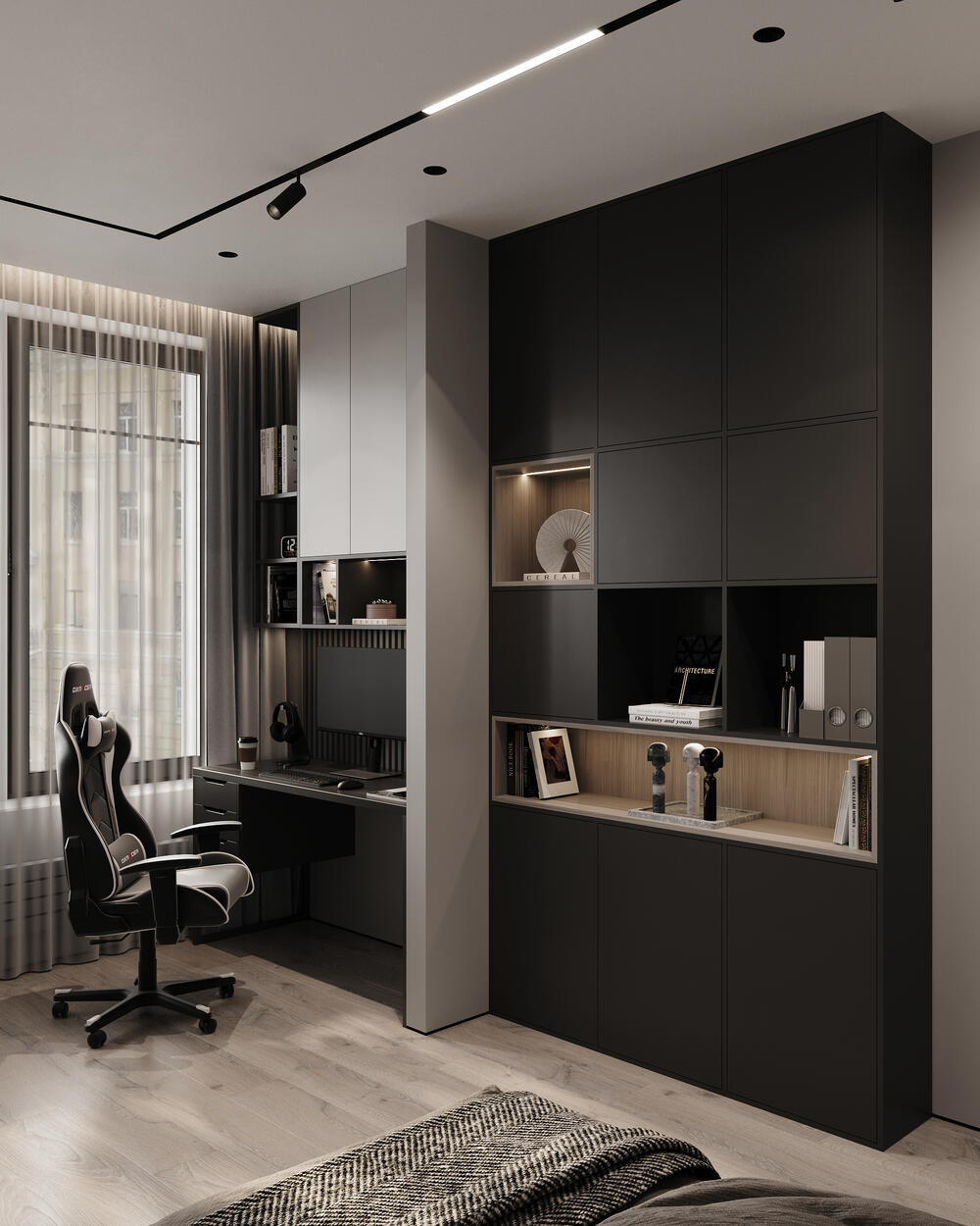 Дизайн интерьера квартиры в ЖК «Bakunina 33 (Бакунина 33)» в стиле современного минимализма