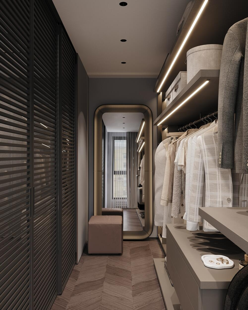 Дизайн интерьера квартиры в ЖК «Bakunina 33 (Бакунина 33)» в стиле современного минимализма