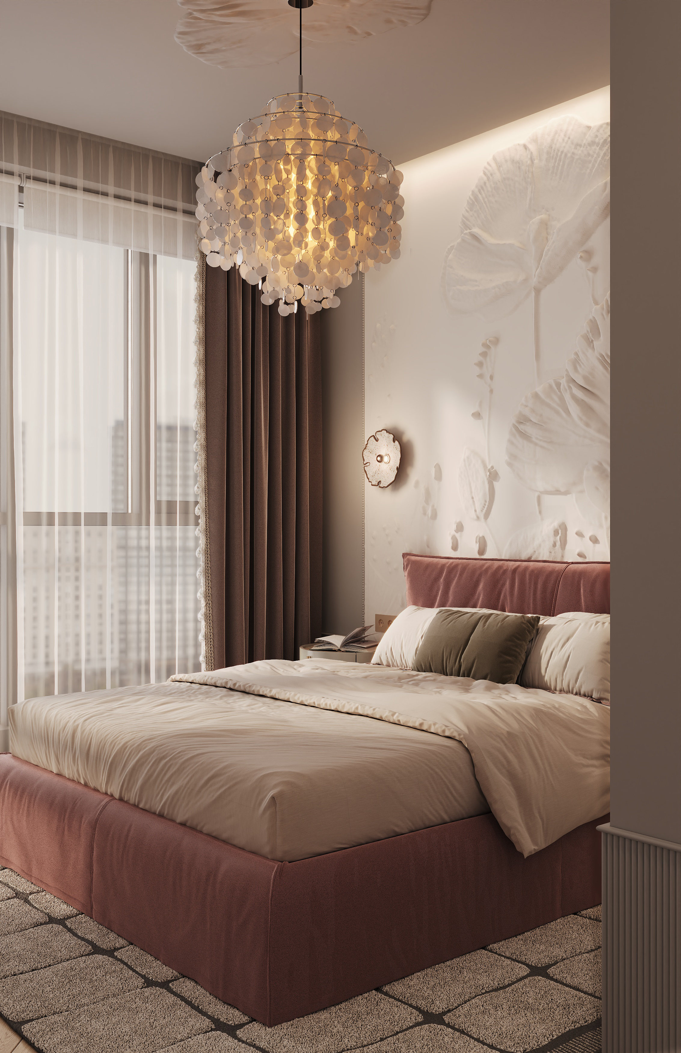 Небольшая уютная квартира на набережной Марка Шагала в Москве