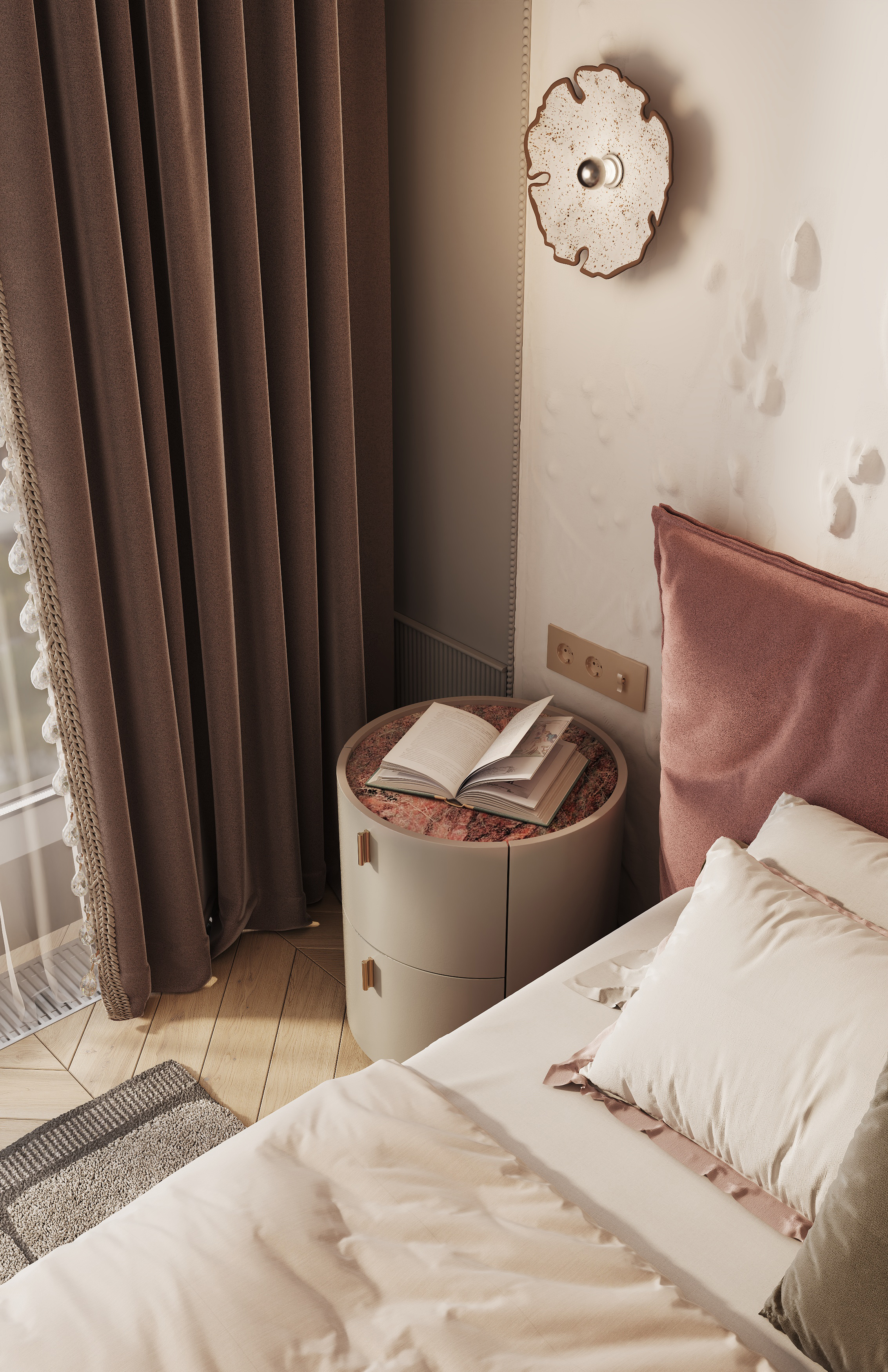 Небольшая уютная квартира на набережной Марка Шагала в Москве