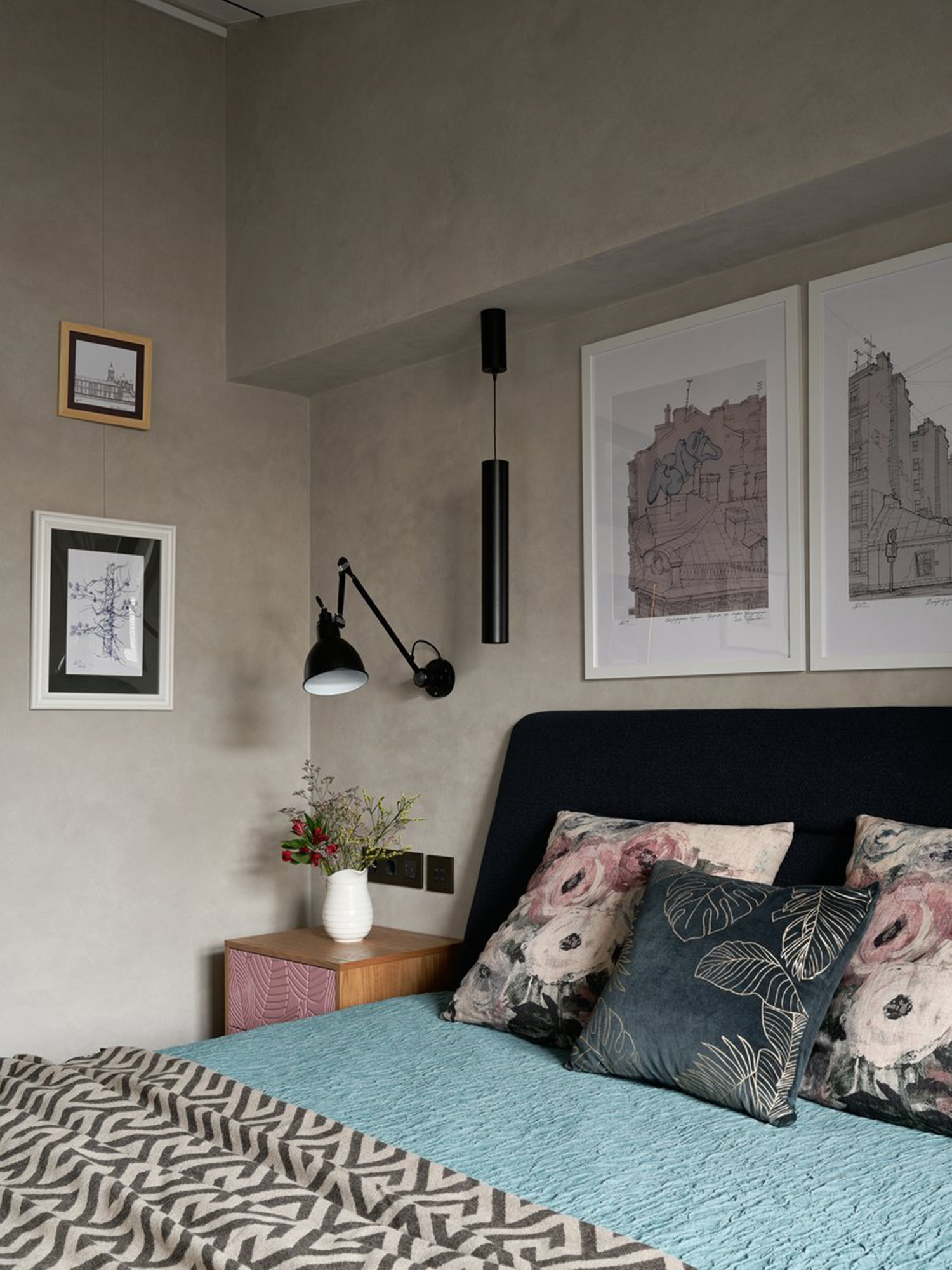 Мансарда с камином «Петербургский флёр»