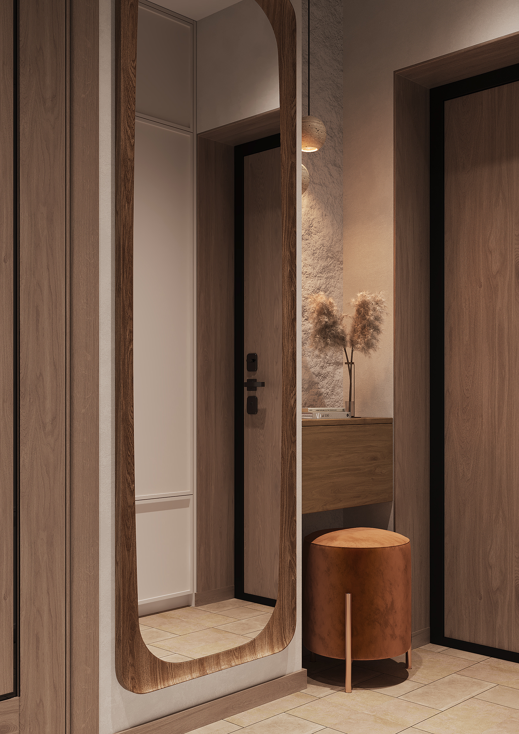 Дизайн-проект Жк Дефанс Стиль Джапанди