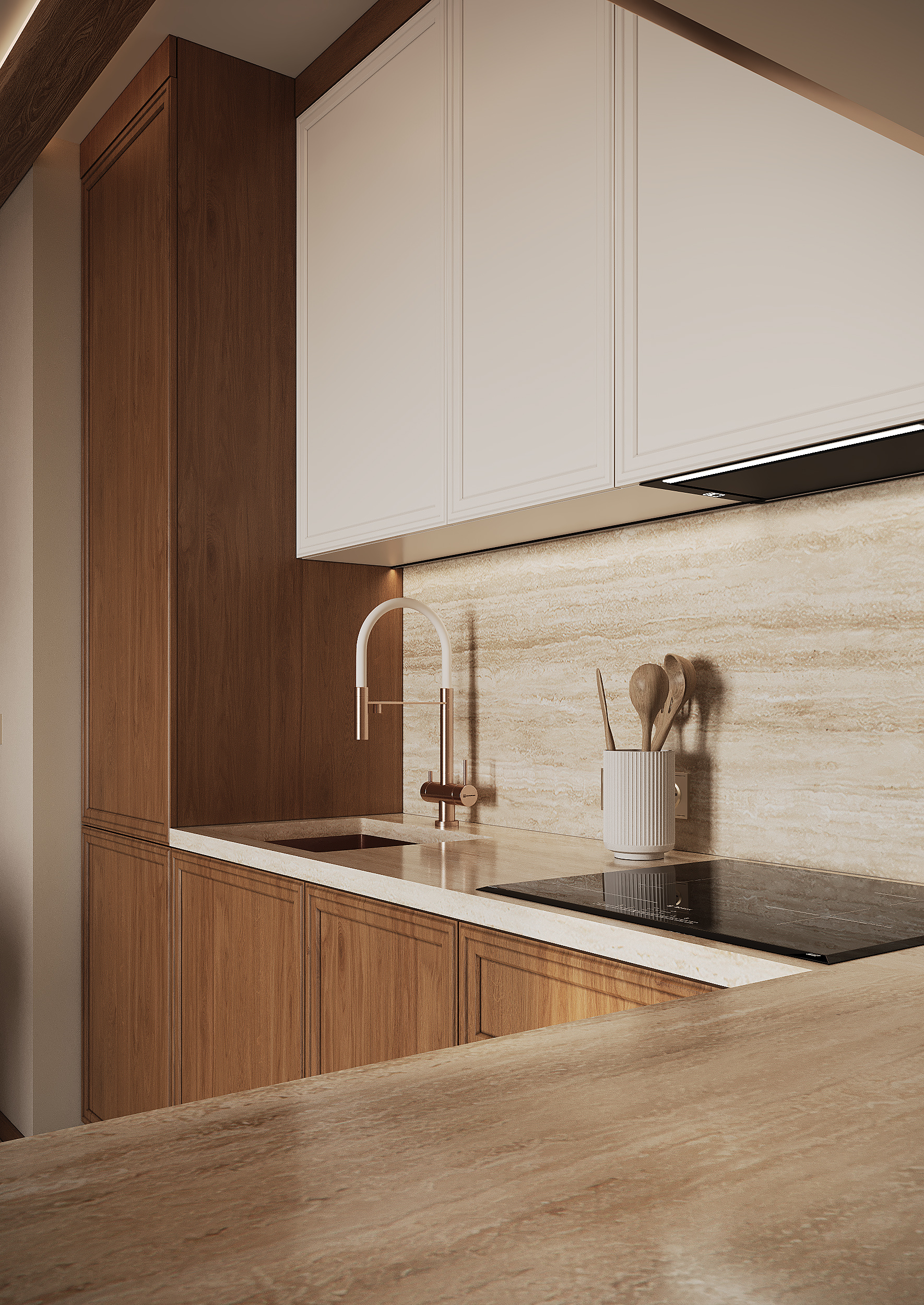 Дизайн-проект Жк Дефанс Стиль Джапанди