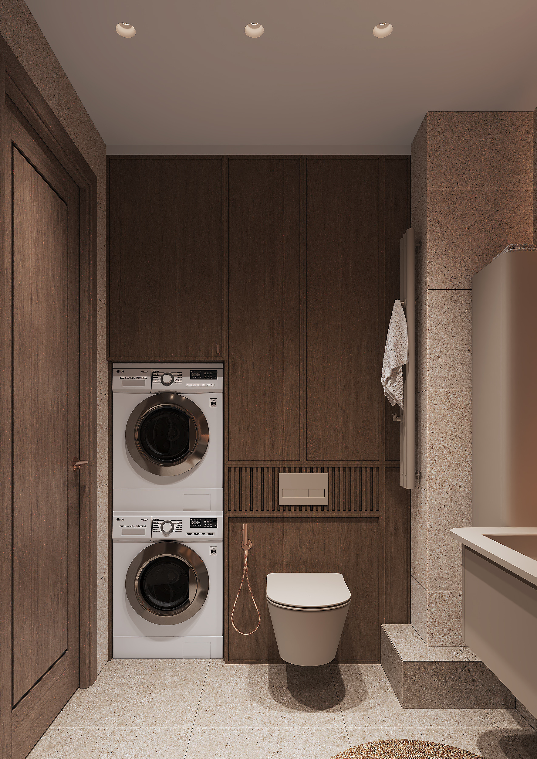 Дизайн-проект Жк Дефанс Стиль Джапанди