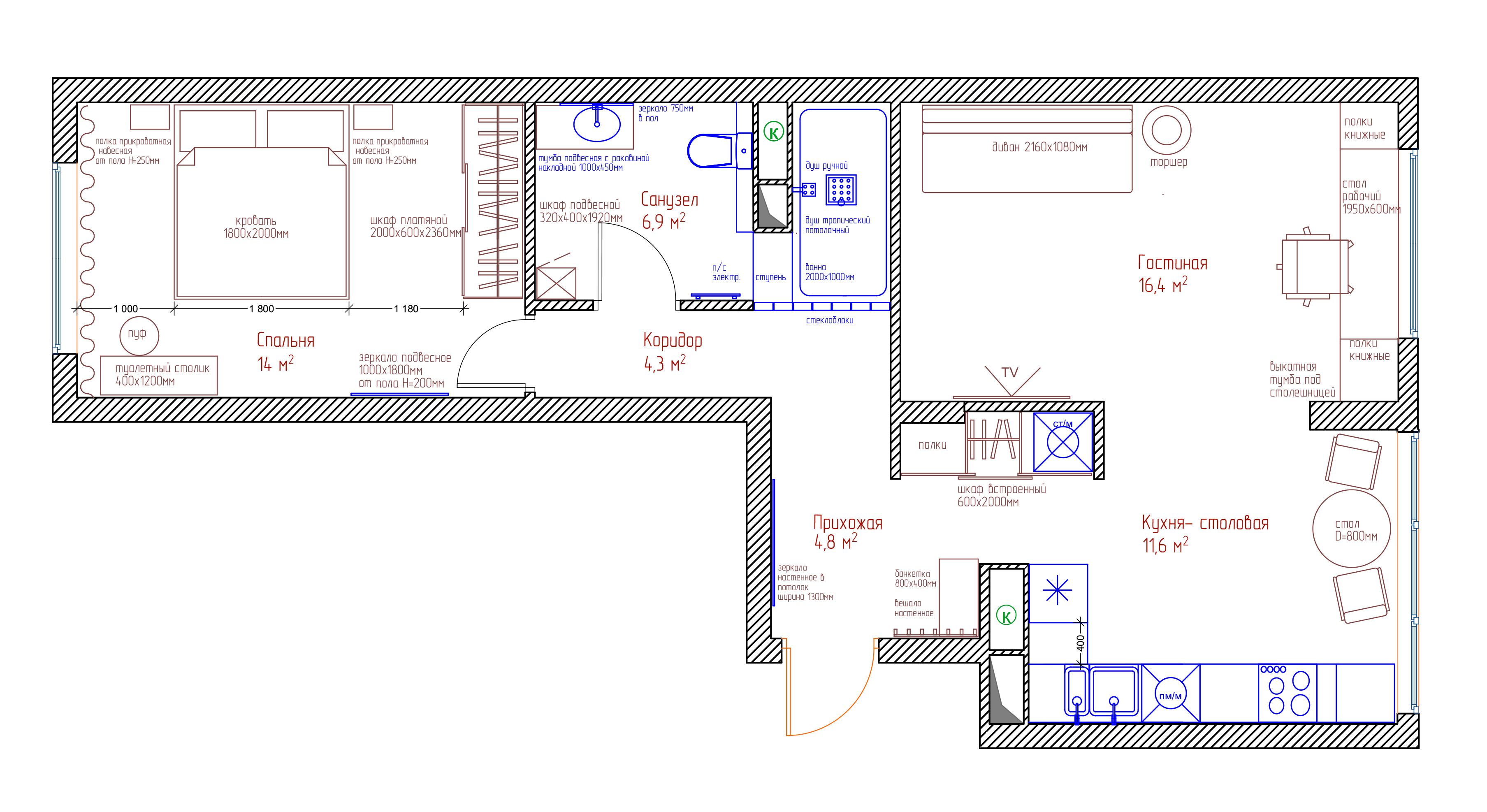 Квартира в ЖК Испанские кварталы