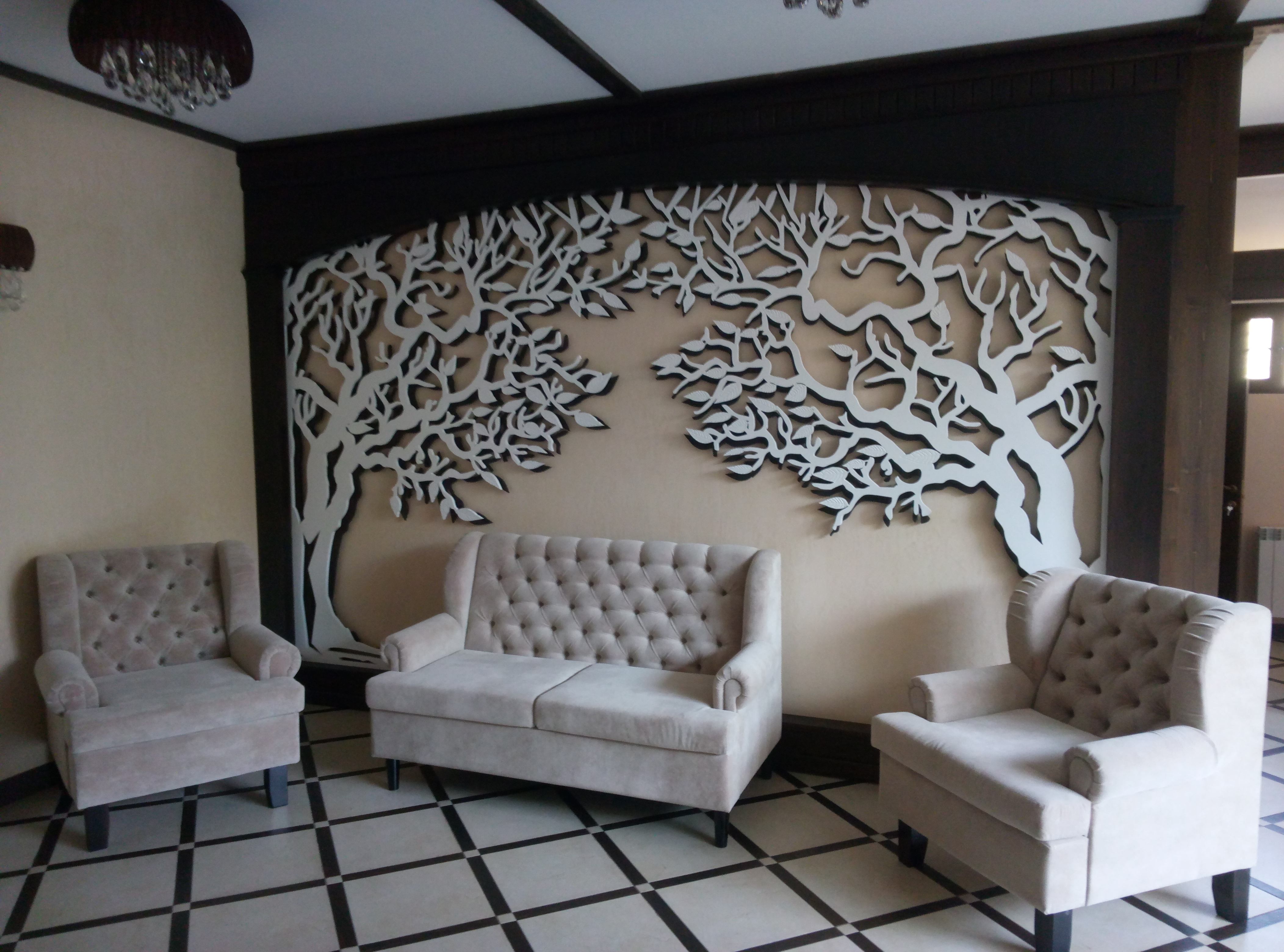 Ресторан, банкетный зал за городом.