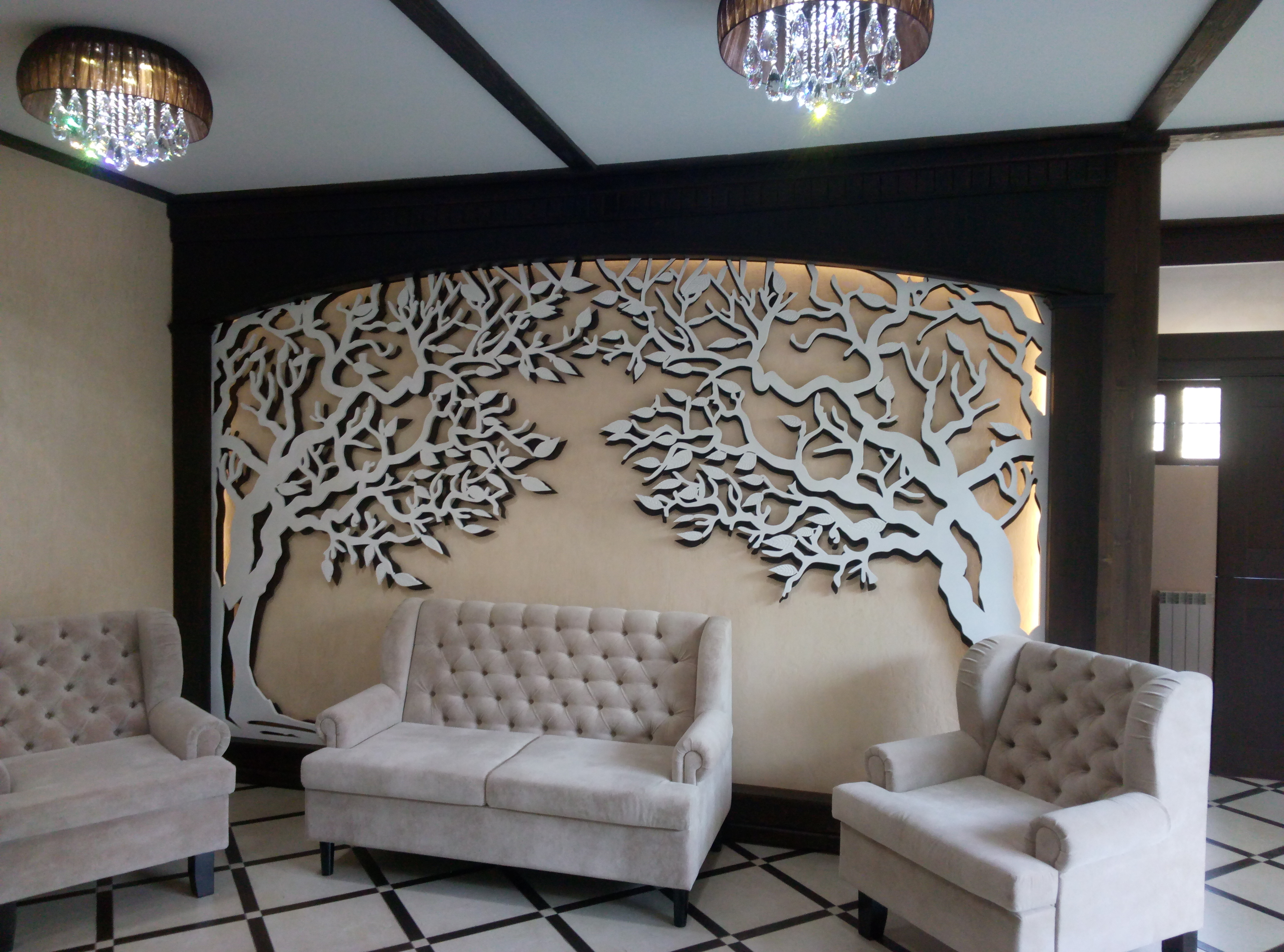 Ресторан, банкетный зал за городом.