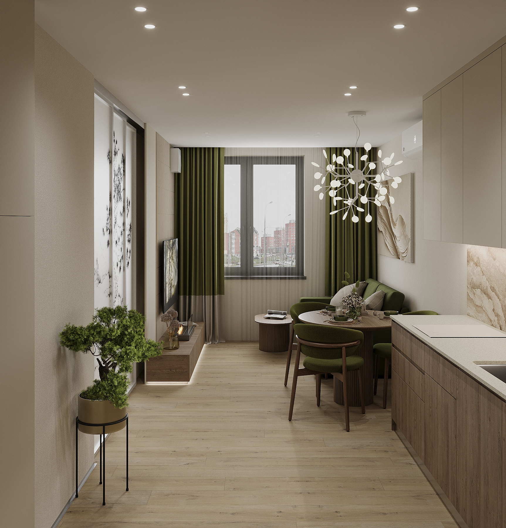 Интерьер квартиры_ ЖК Тактика