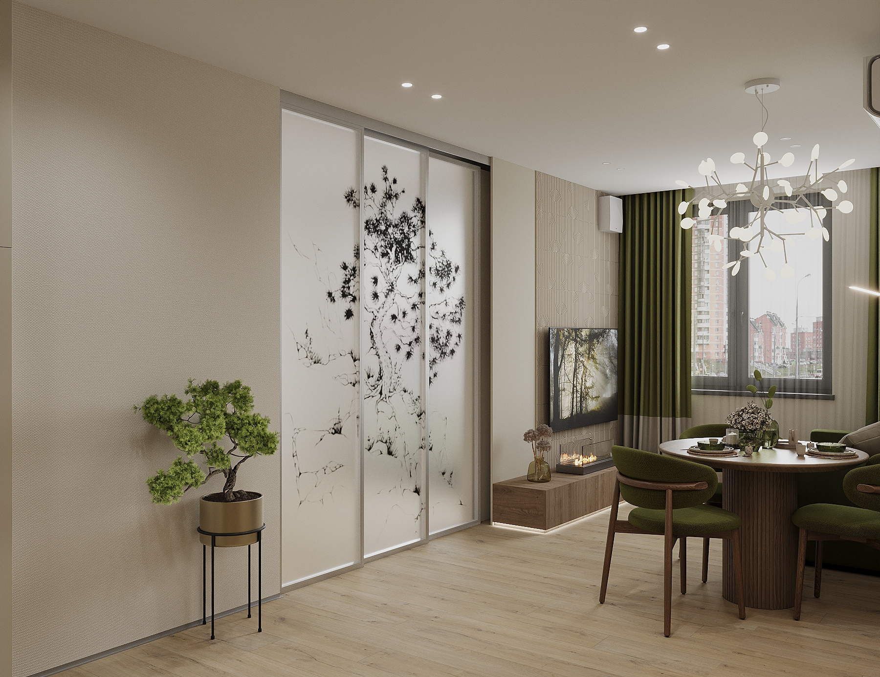 Интерьер квартиры_ ЖК Тактика