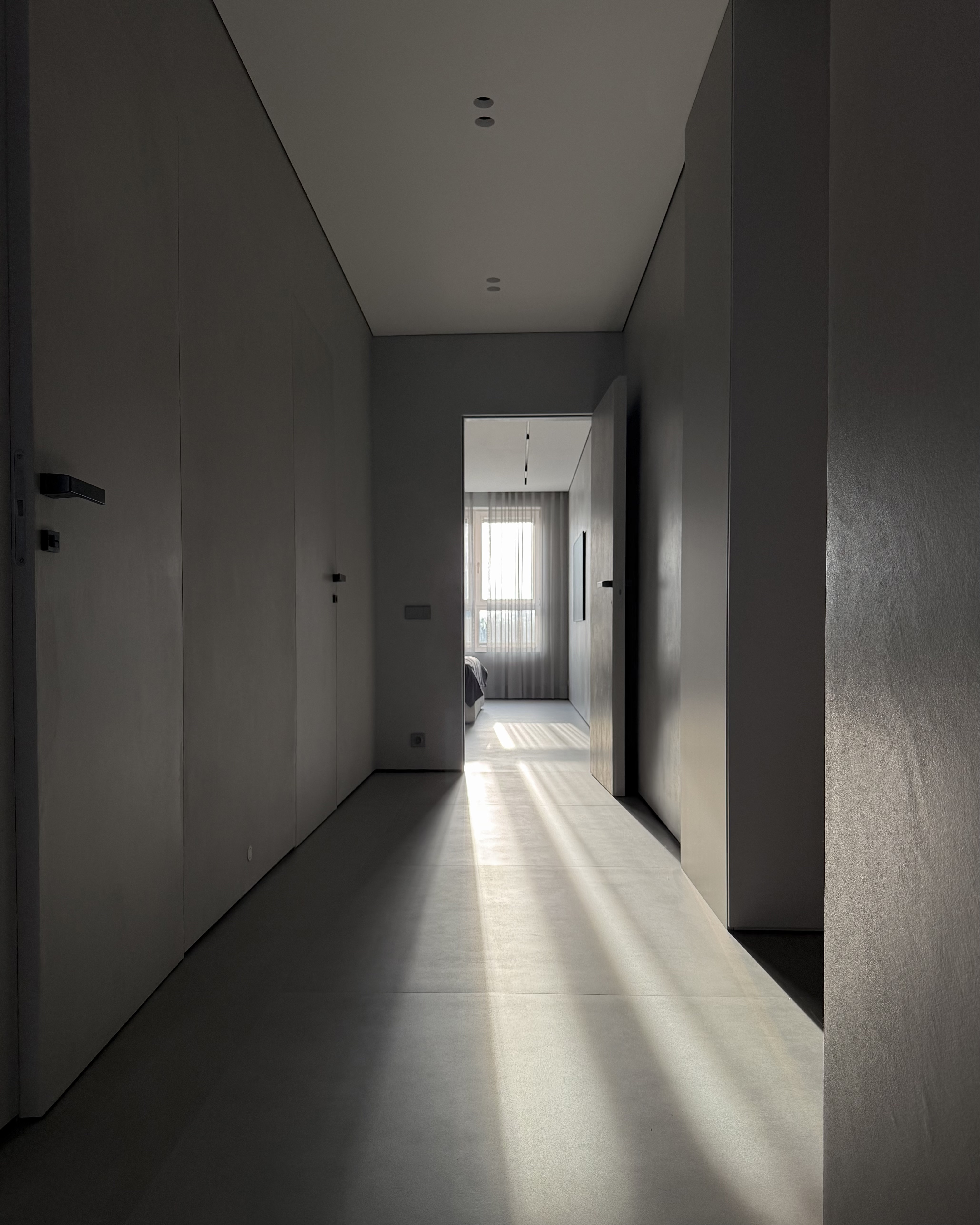 Обложка проекта: Обволакивающий минимализм | Квартира 87м²