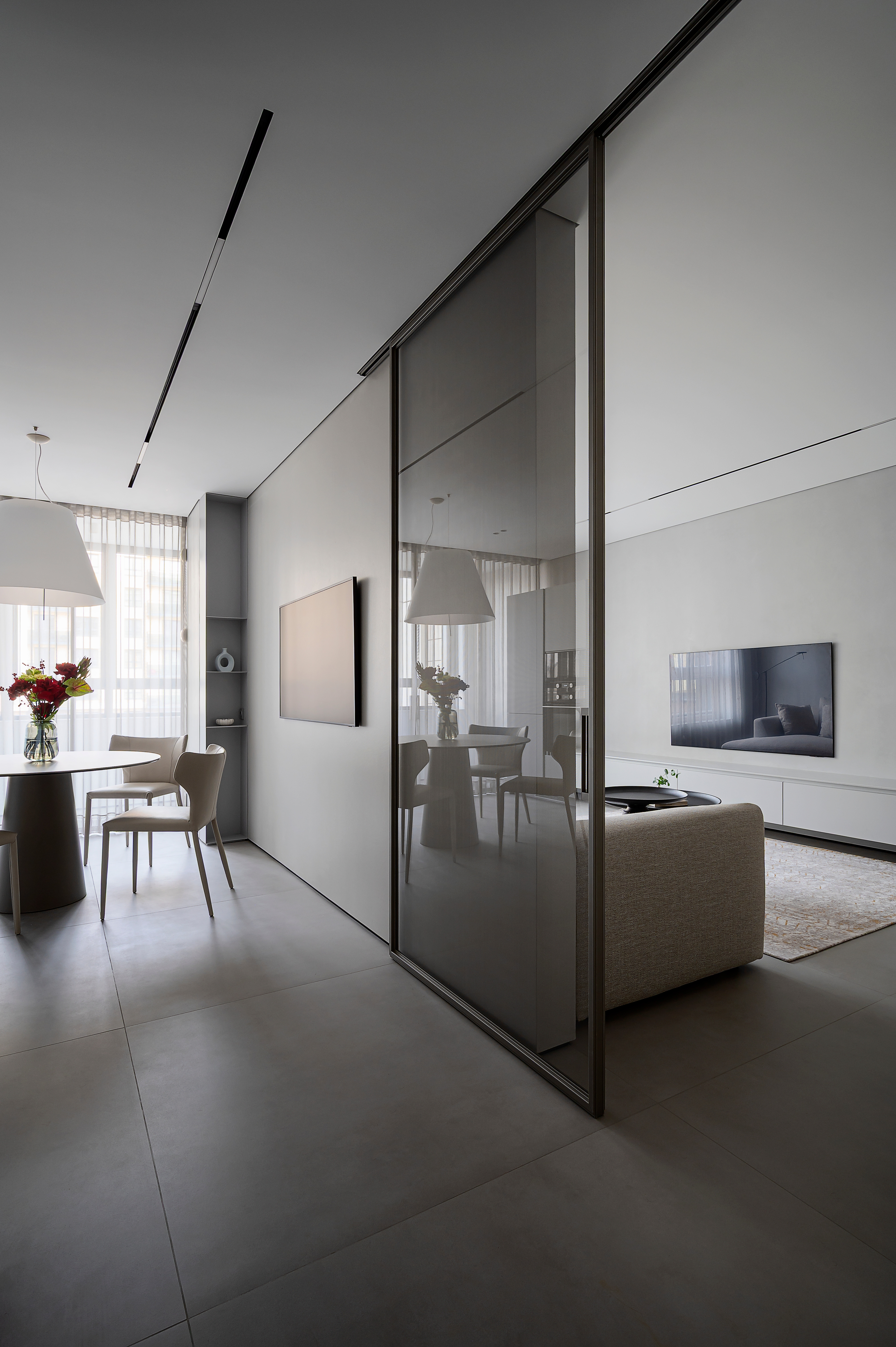 Обволакивающий минимализм | Квартира 87м²