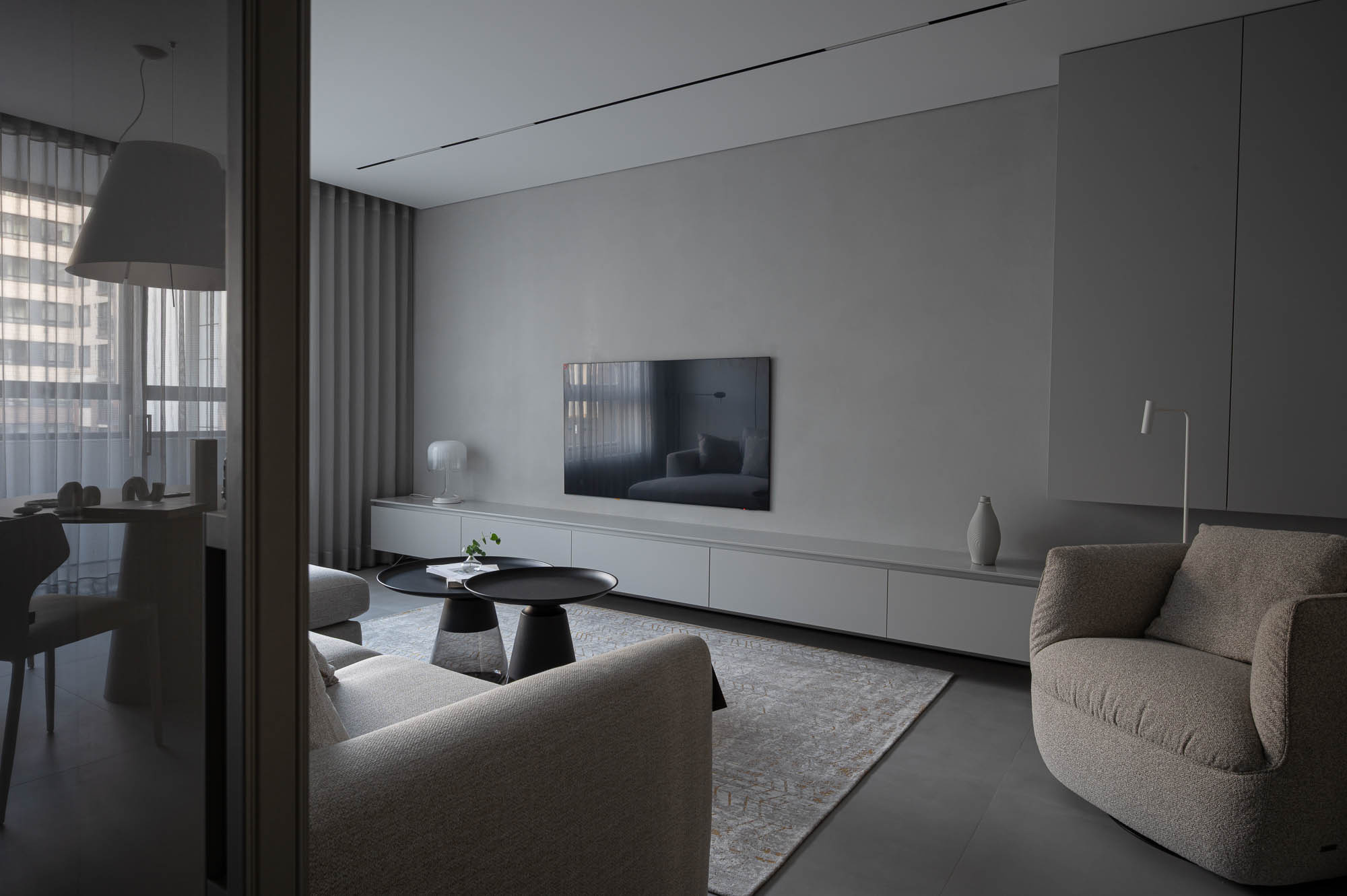 Обволакивающий минимализм | Квартира 87м²