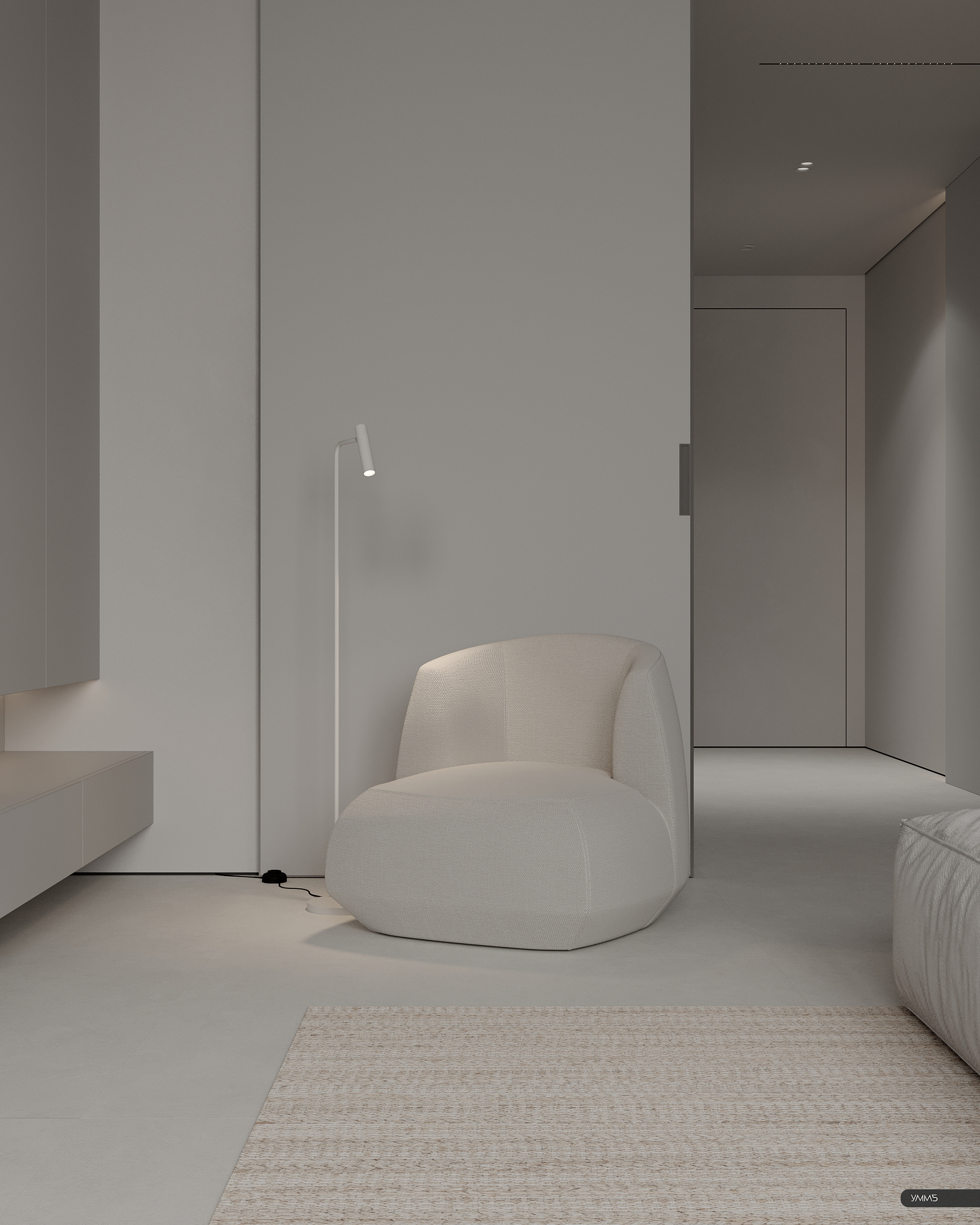 Обволакивающий минимализм | Квартира 87м²