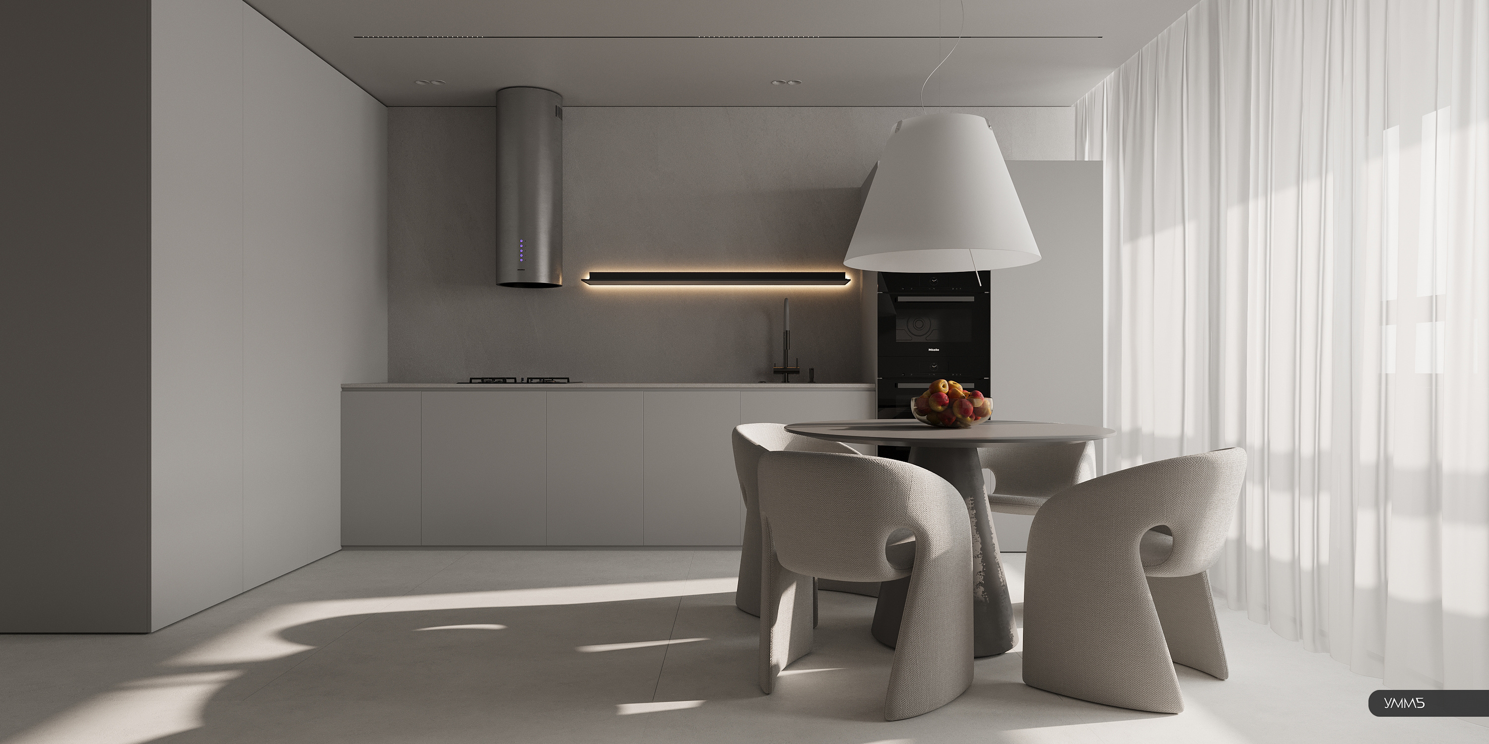 Обволакивающий минимализм | Квартира 87м²