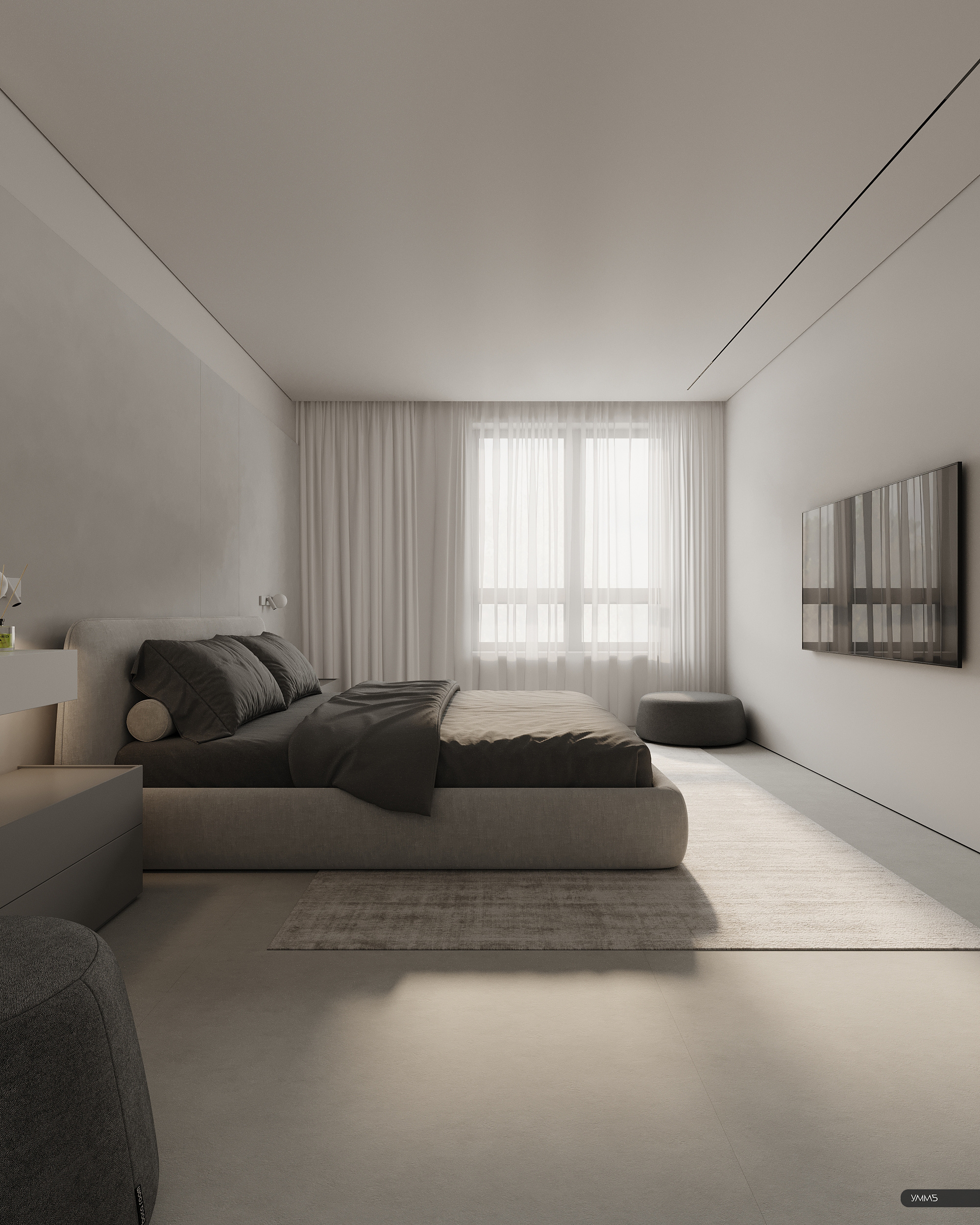 Обволакивающий минимализм | Квартира 87м²