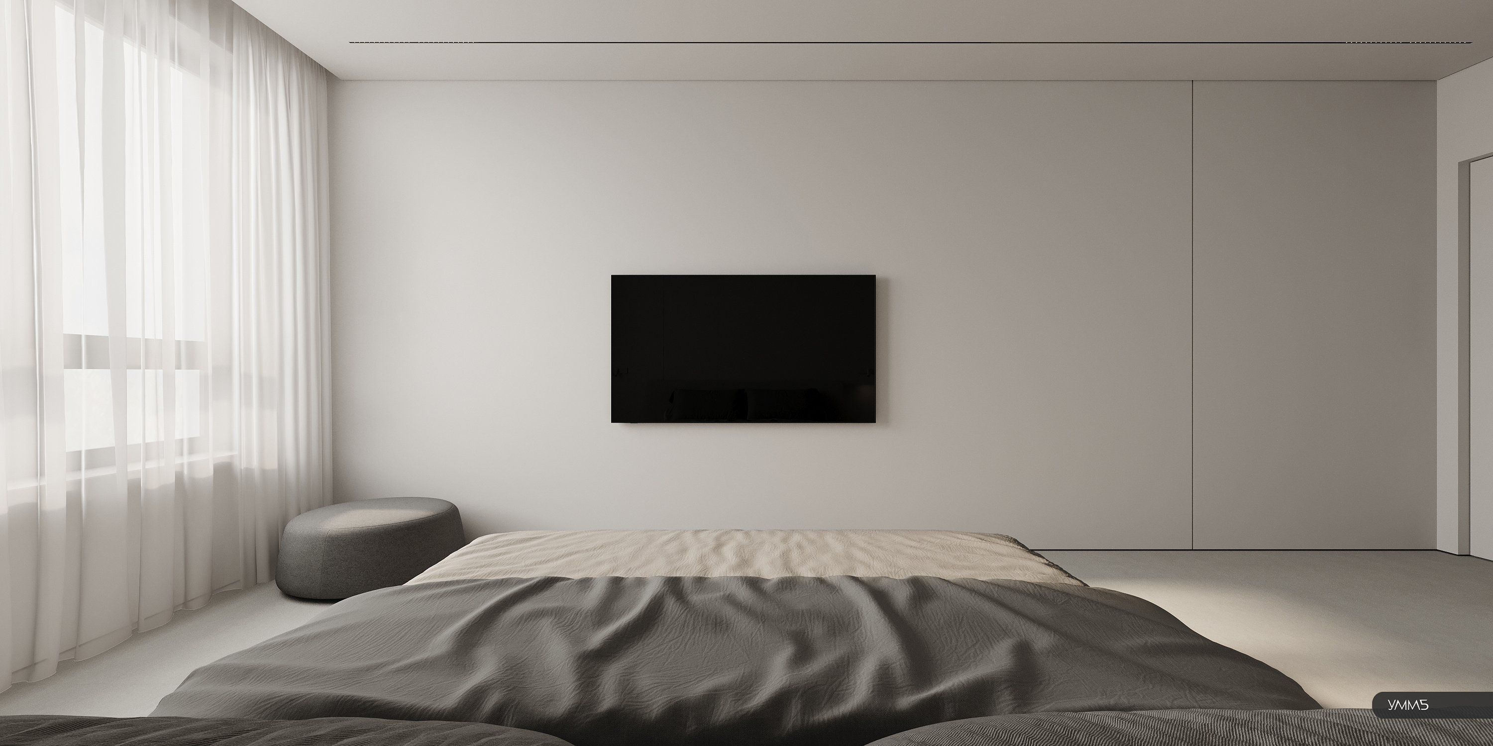 Обволакивающий минимализм | Квартира 87м²