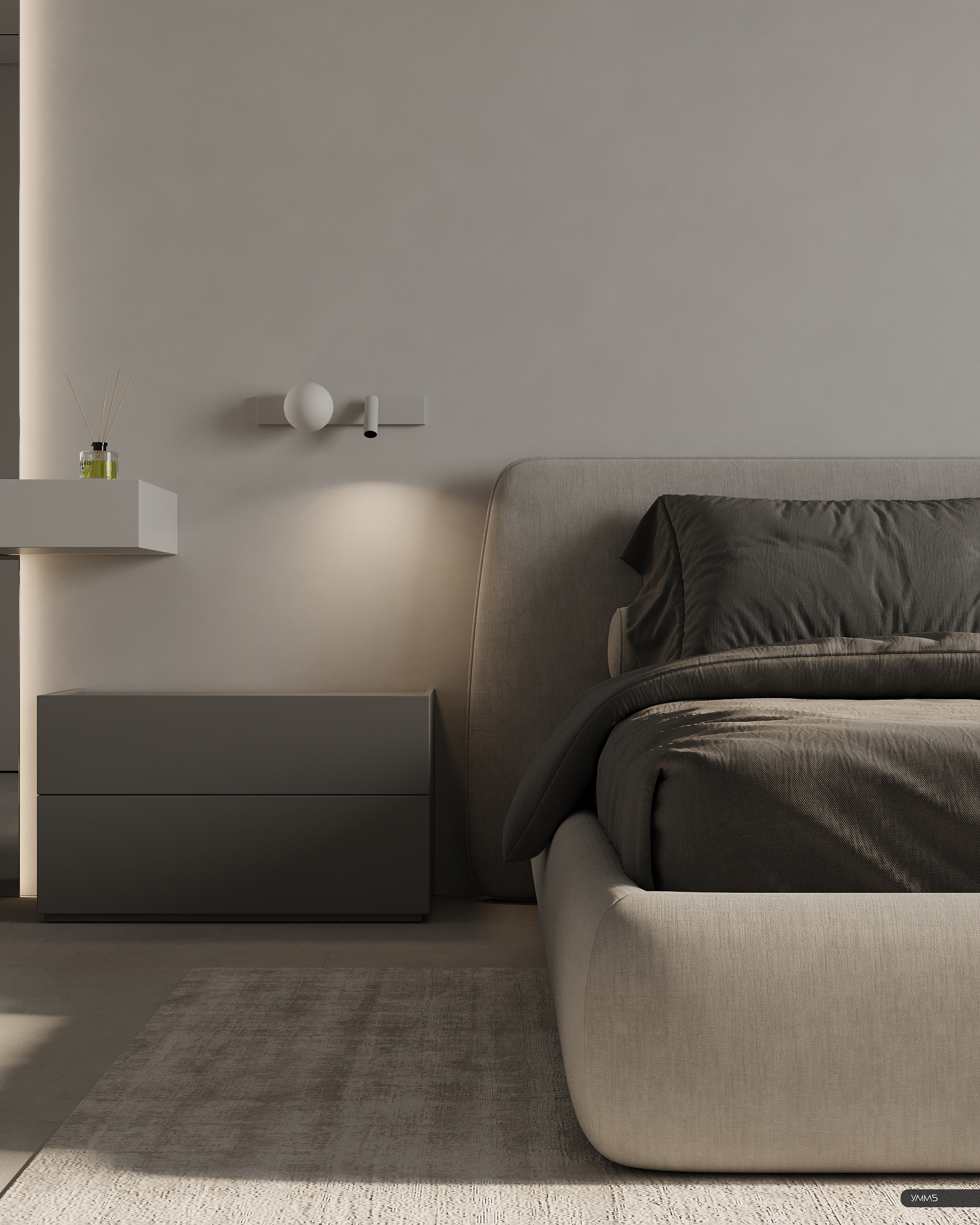 Обволакивающий минимализм | Квартира 87м²