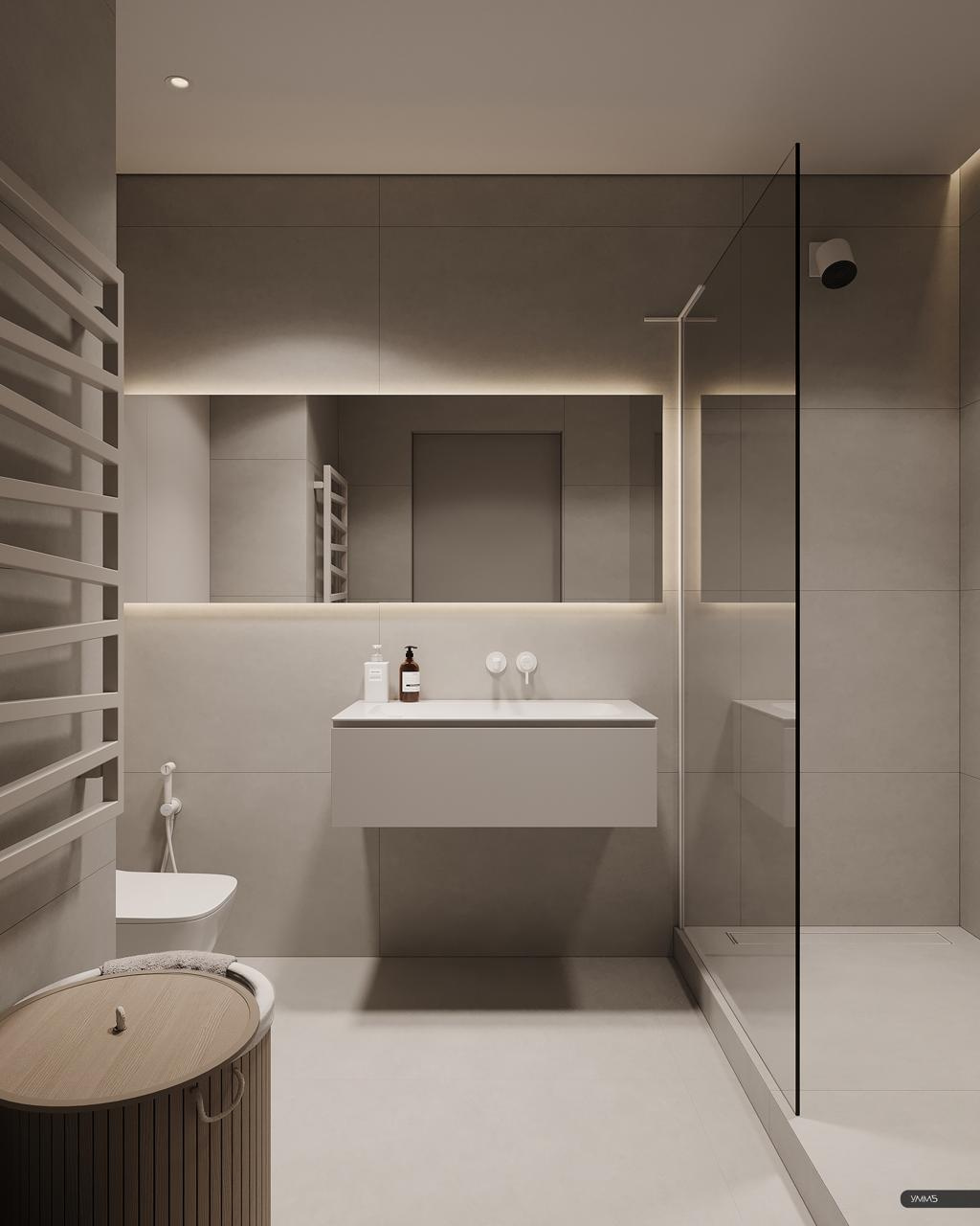 Обволакивающий минимализм | Квартира 87м²