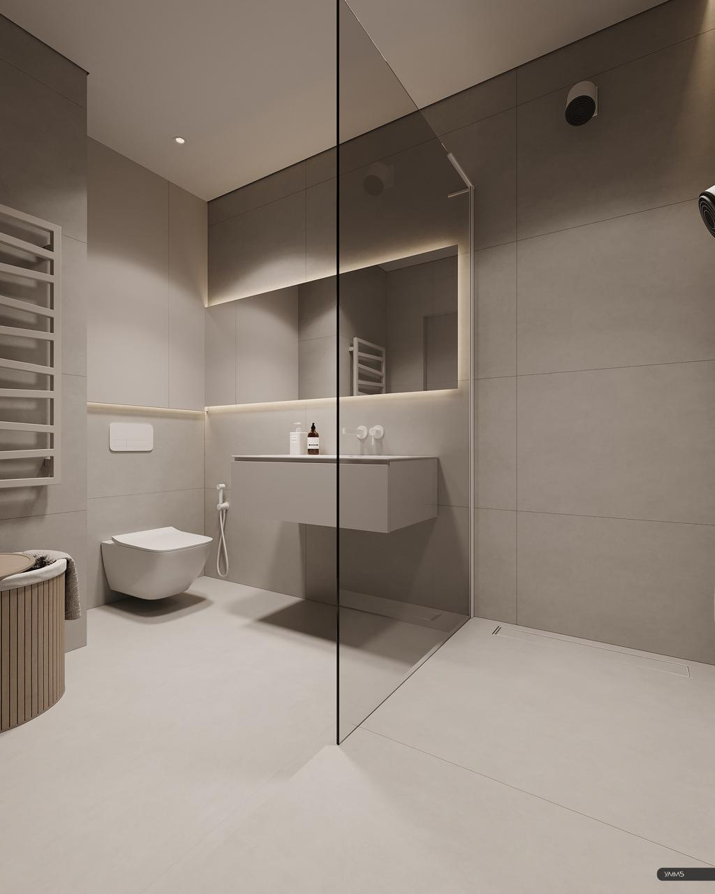 Обволакивающий минимализм | Квартира 87м²