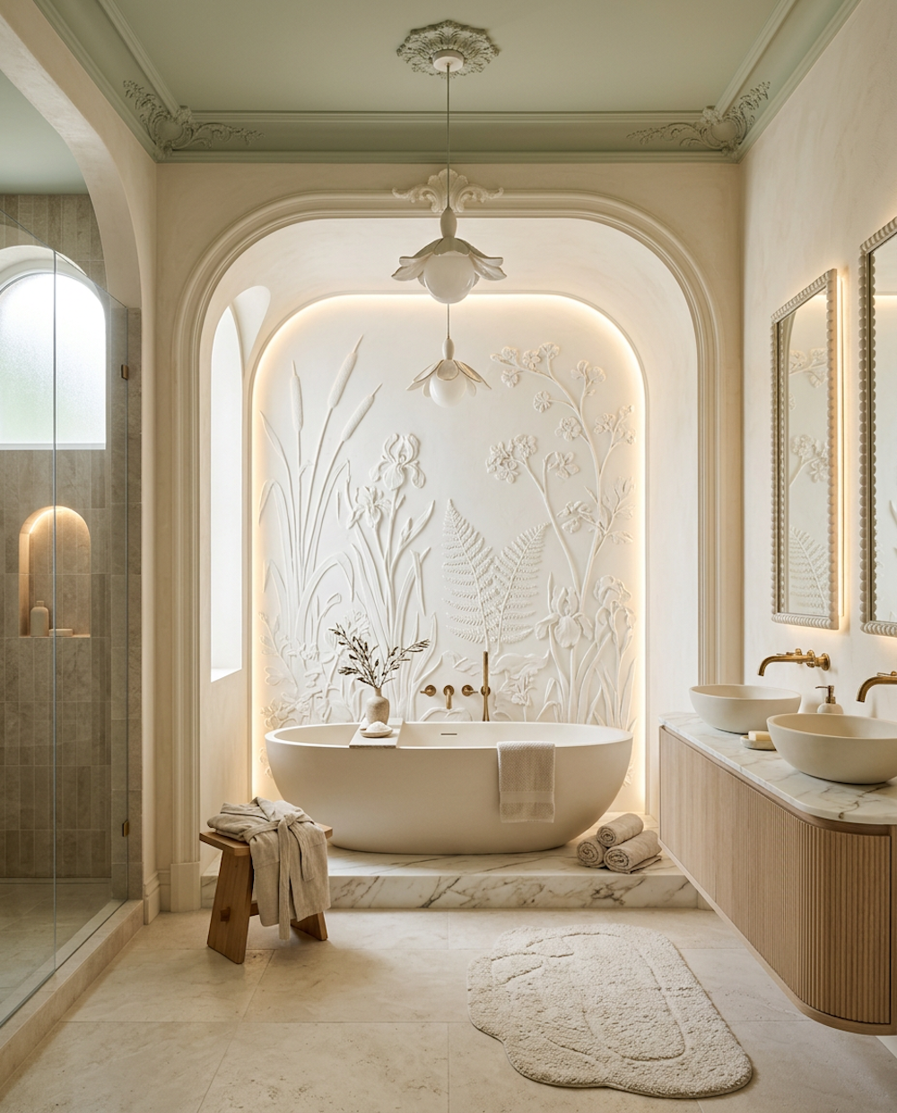 Обложка проекта: Арт-Нуво: Концепты интерьеров для ЖК Остров