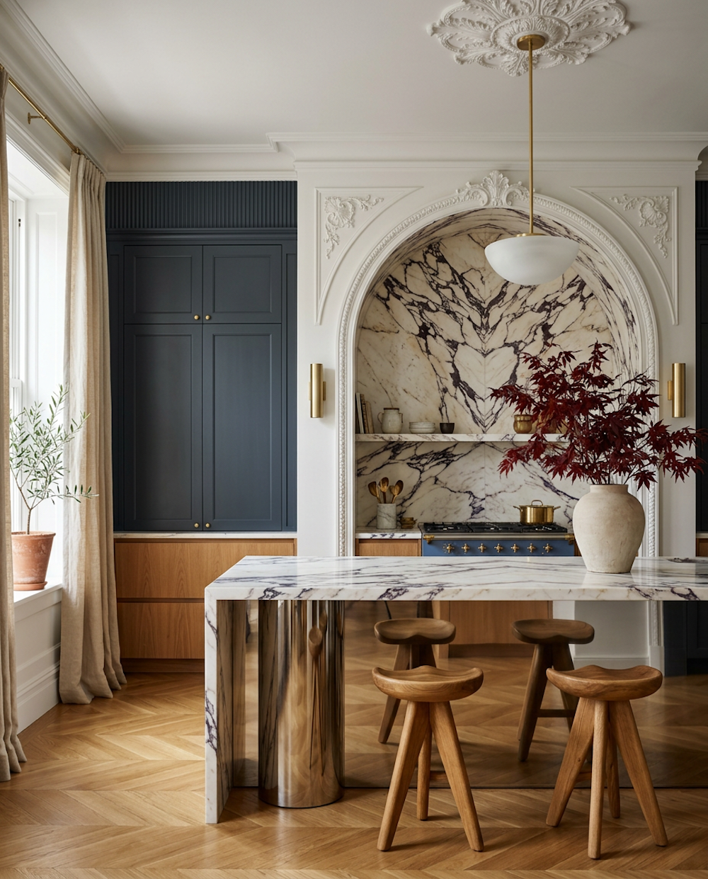 Арт-Нуво: Концепты интерьеров для ЖК Остров