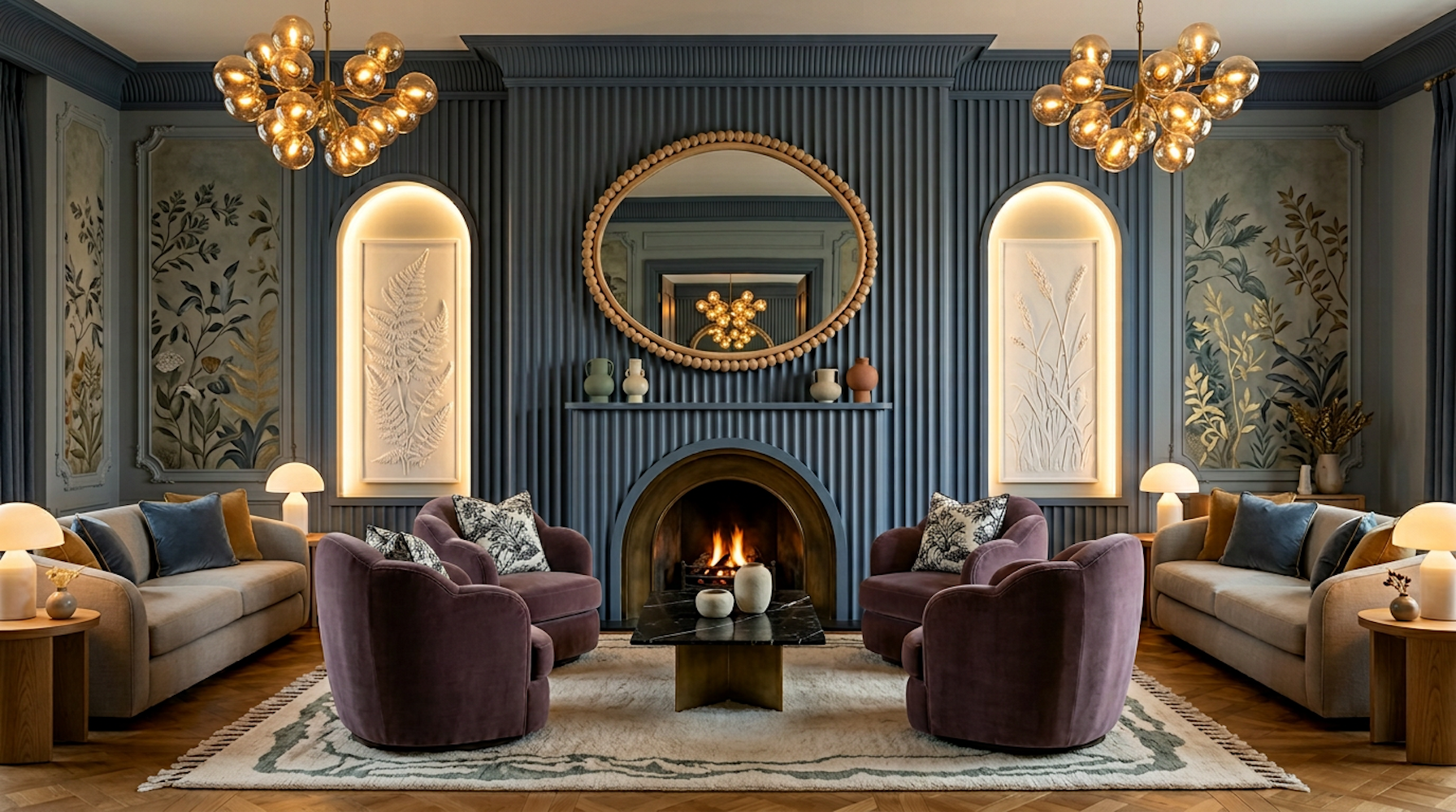 Арт-Нуво: Концепты интерьеров для ЖК Остров