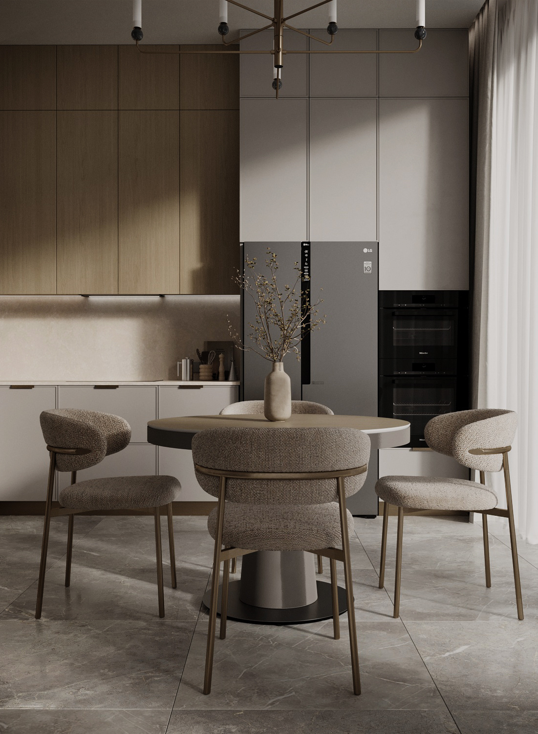 Контемпорари в ЖК Лаврушинский, 116 м2