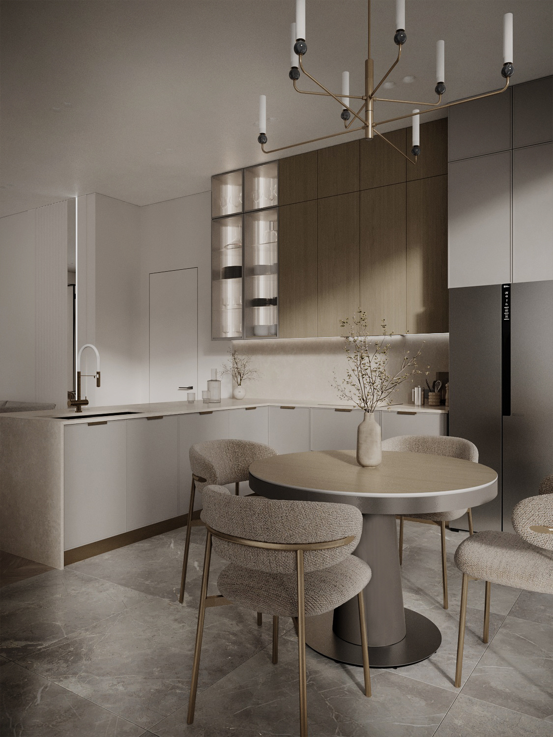 Контемпорари в ЖК Лаврушинский, 116 м2