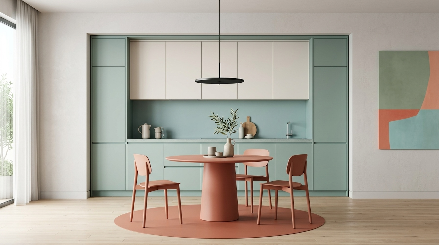 Soft Minimalism: Концепты-интерьеров для квартиры в ЖК Шагал