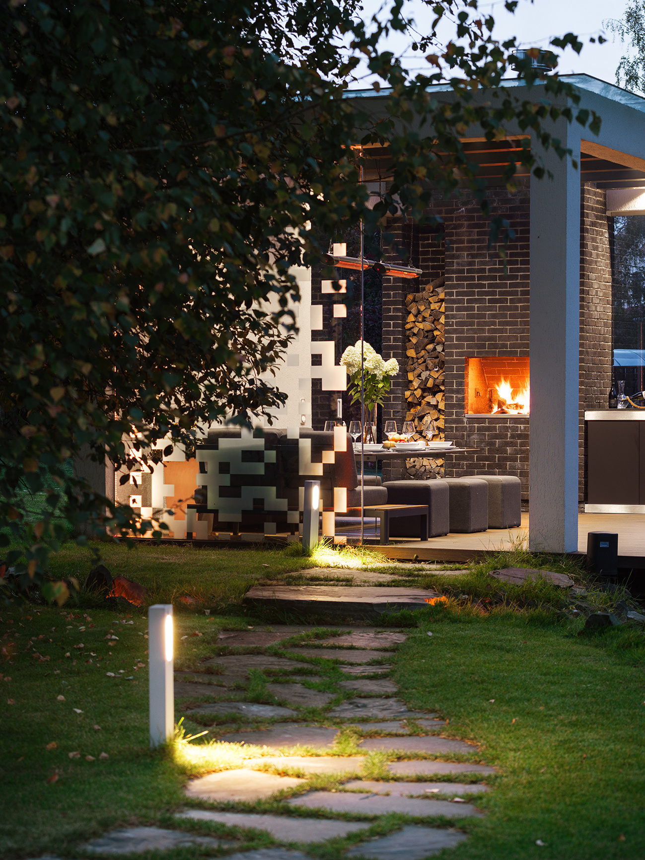 Современная беседка