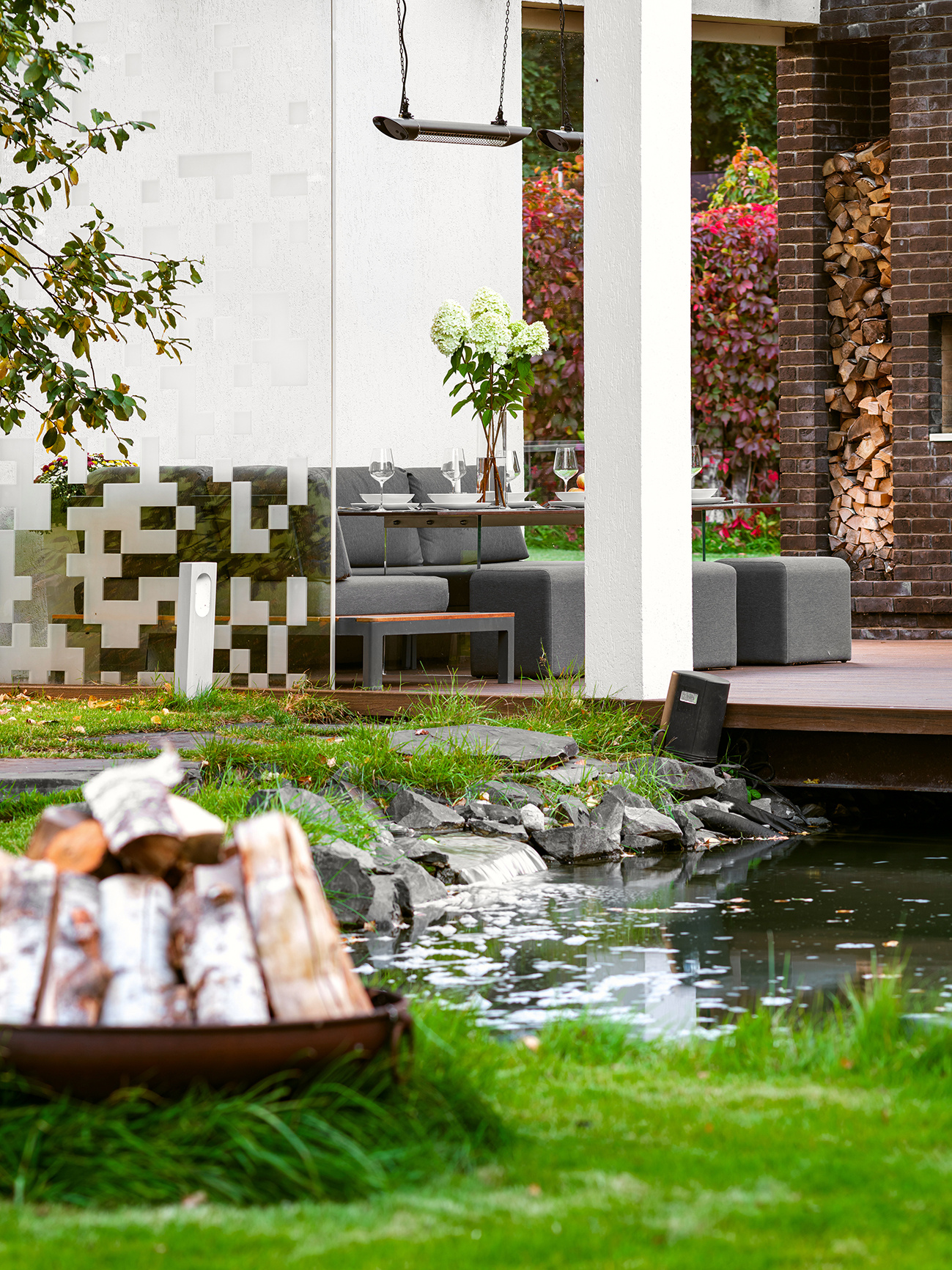 Современная беседка