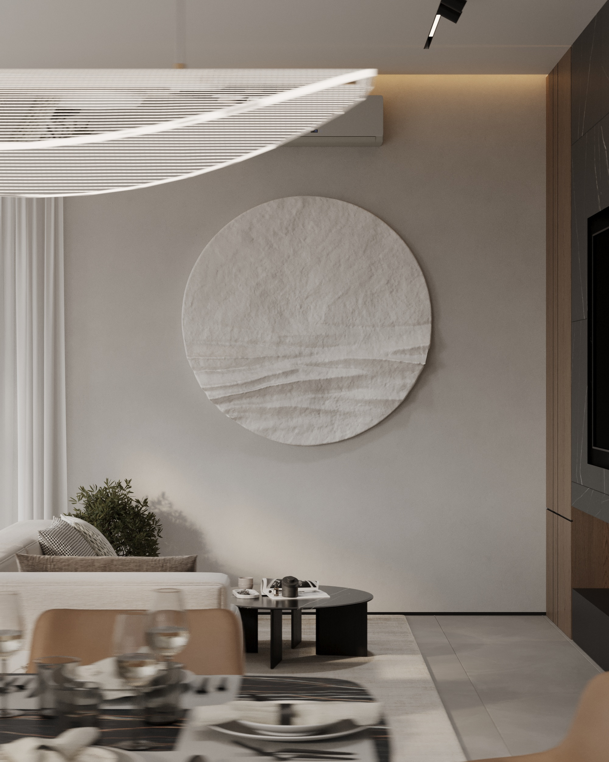 Уютный минимализм в доме п.Западный