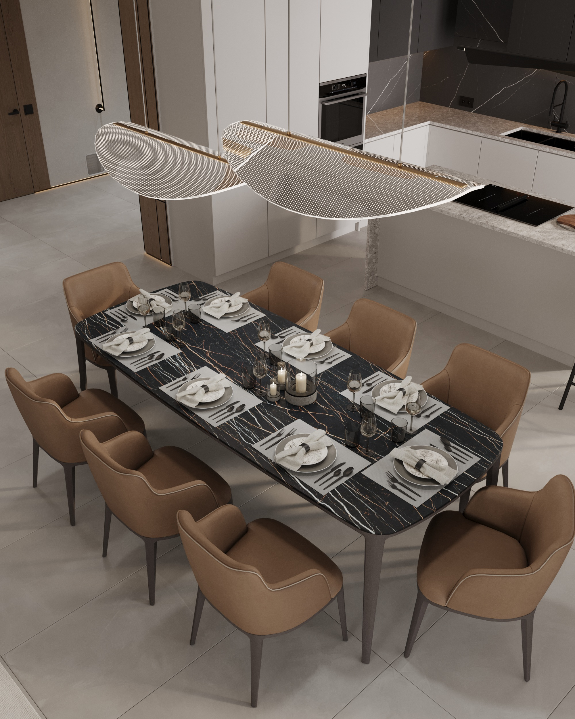 Уютный минимализм в доме п.Западный