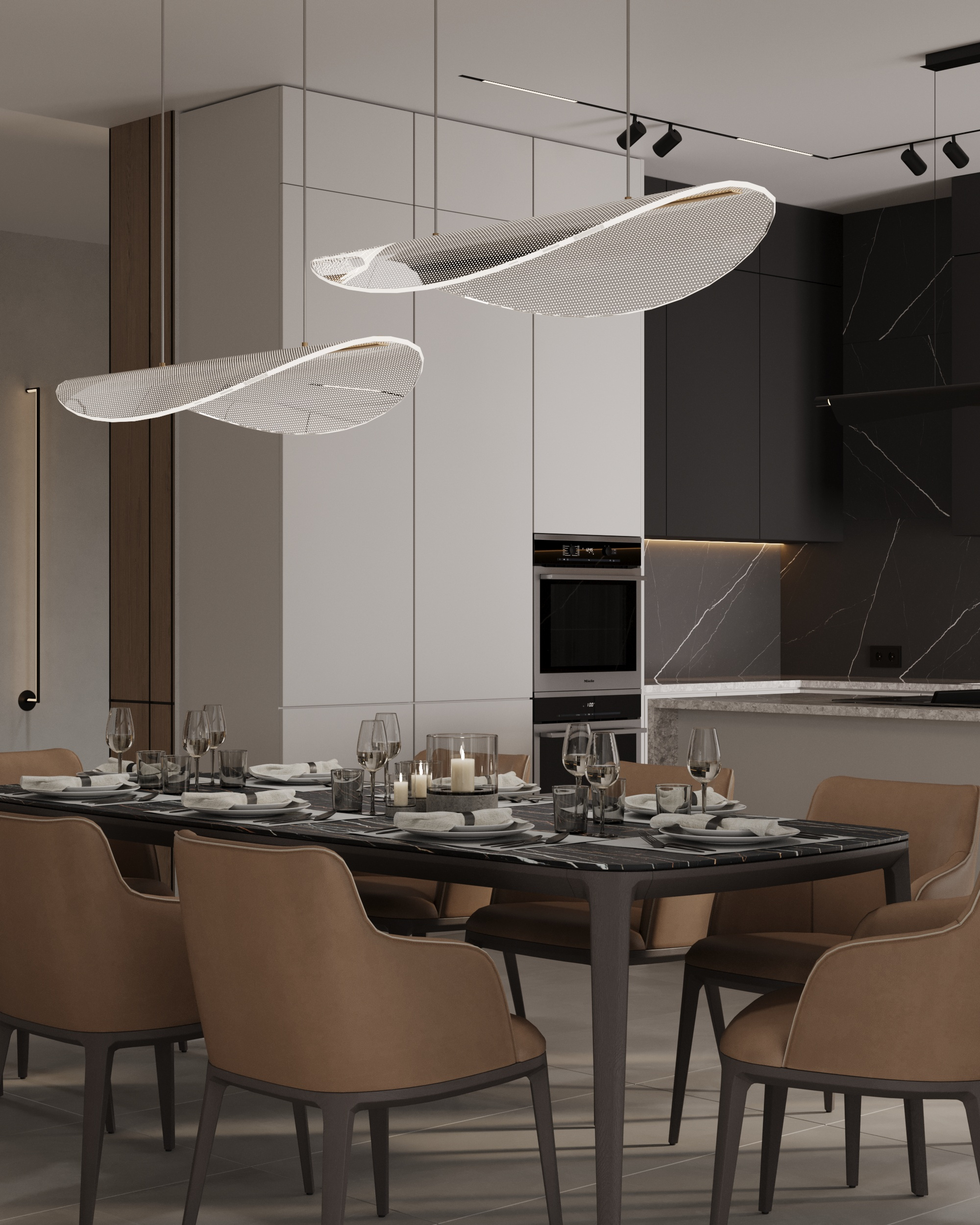 Уютный минимализм в доме п.Западный